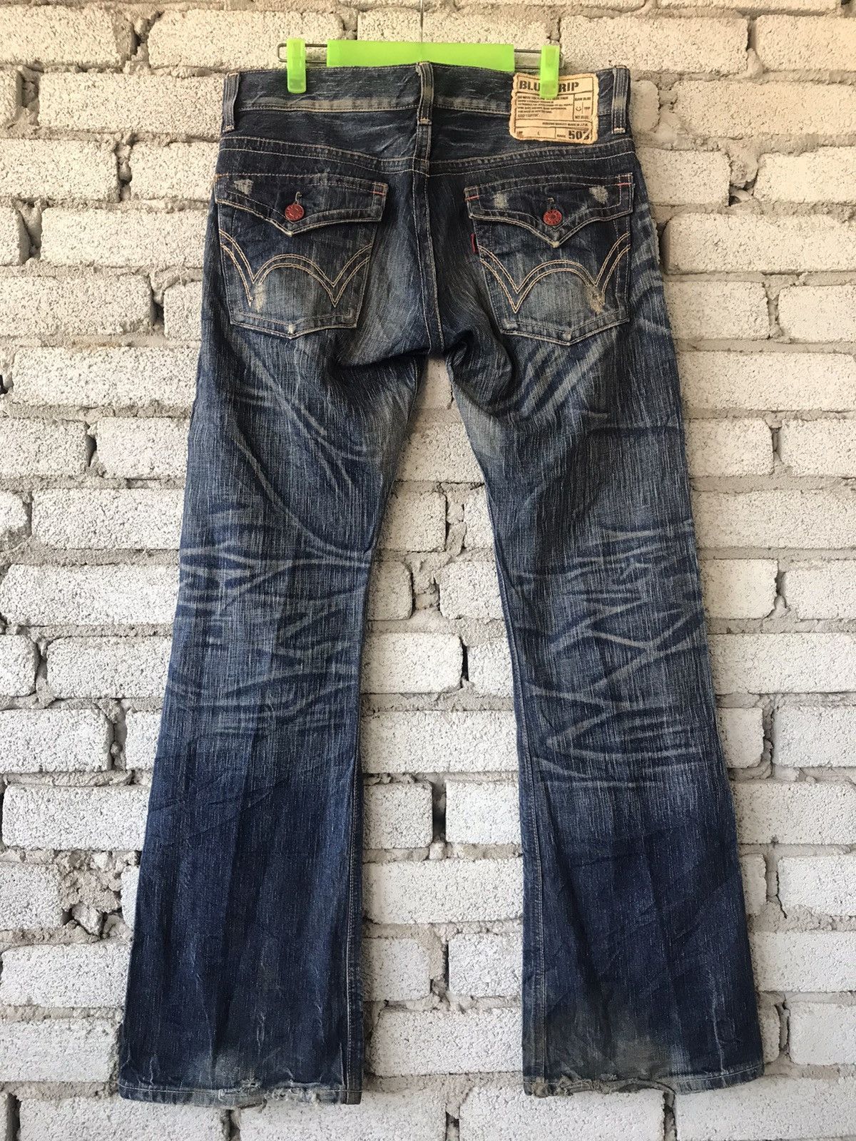 Hysteric Glamour Flare Vintage Edwin Blue Trip Size US 35 - 4 Thumbnail