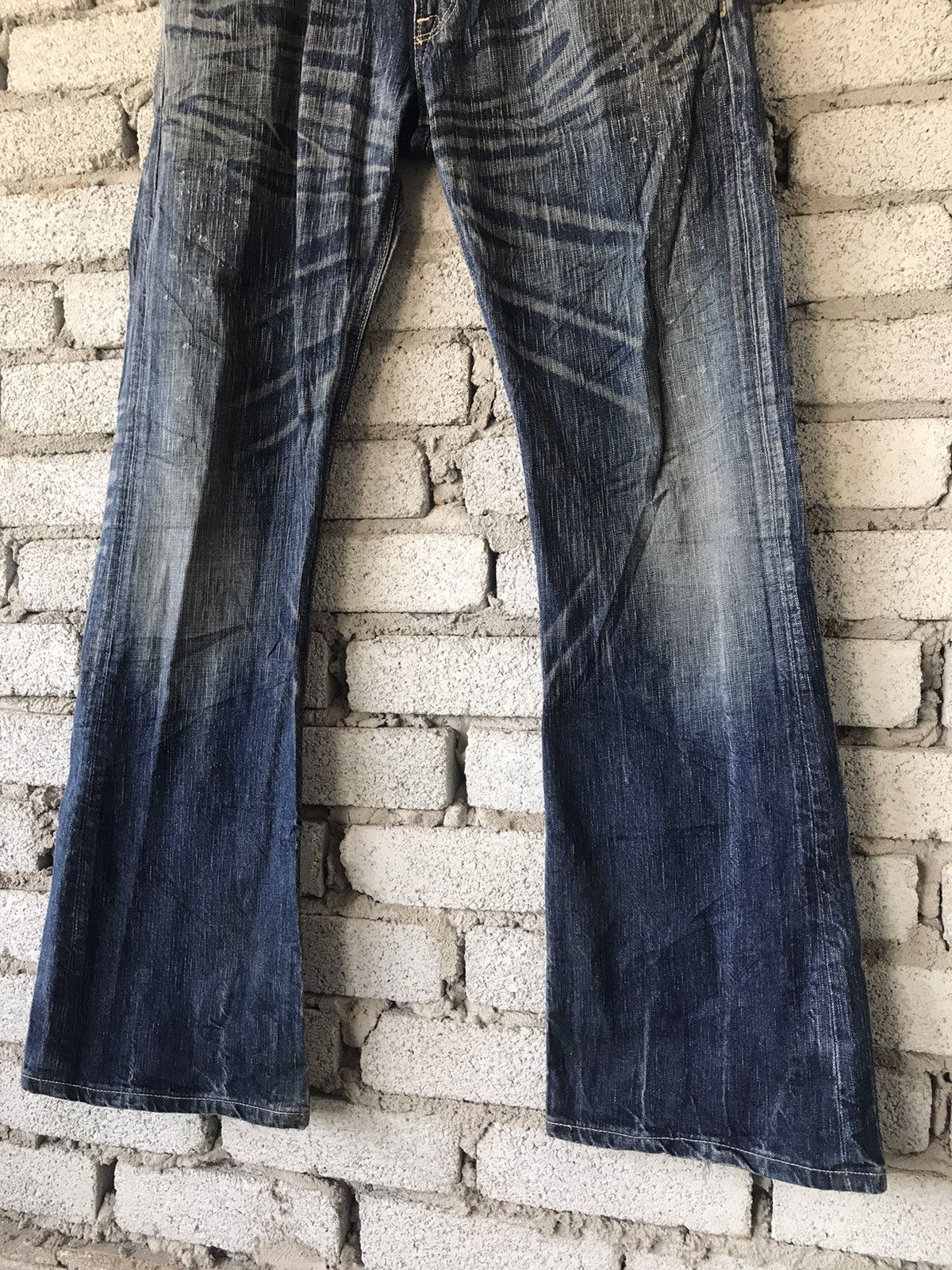 Hysteric Glamour Flare Vintage Edwin Blue Trip Size US 35 - 3 Thumbnail