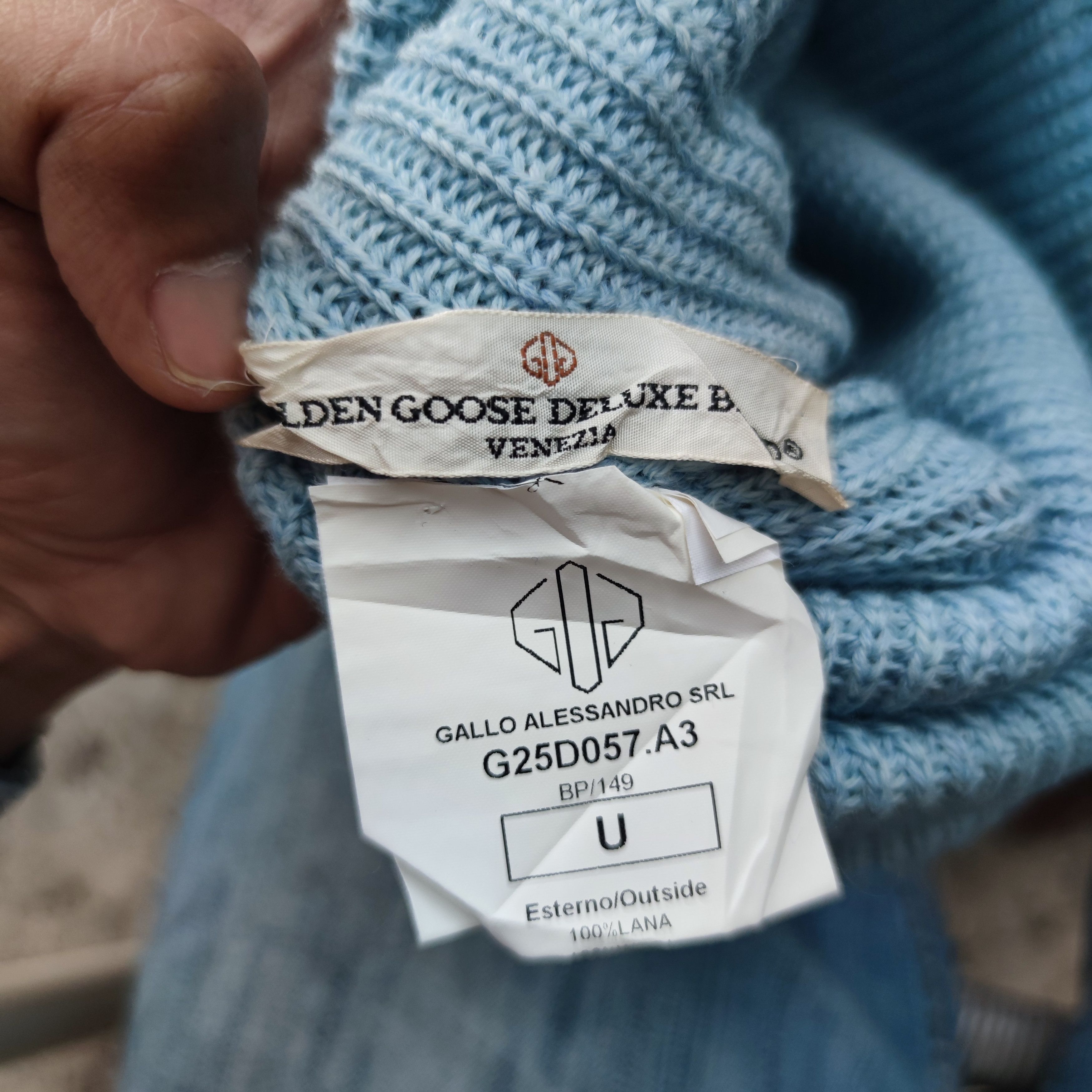 Golden Goose Golden Goose Deluxe Brand knitwear Gallo Alessandro Size ONE SIZE - 5 Thumbnail