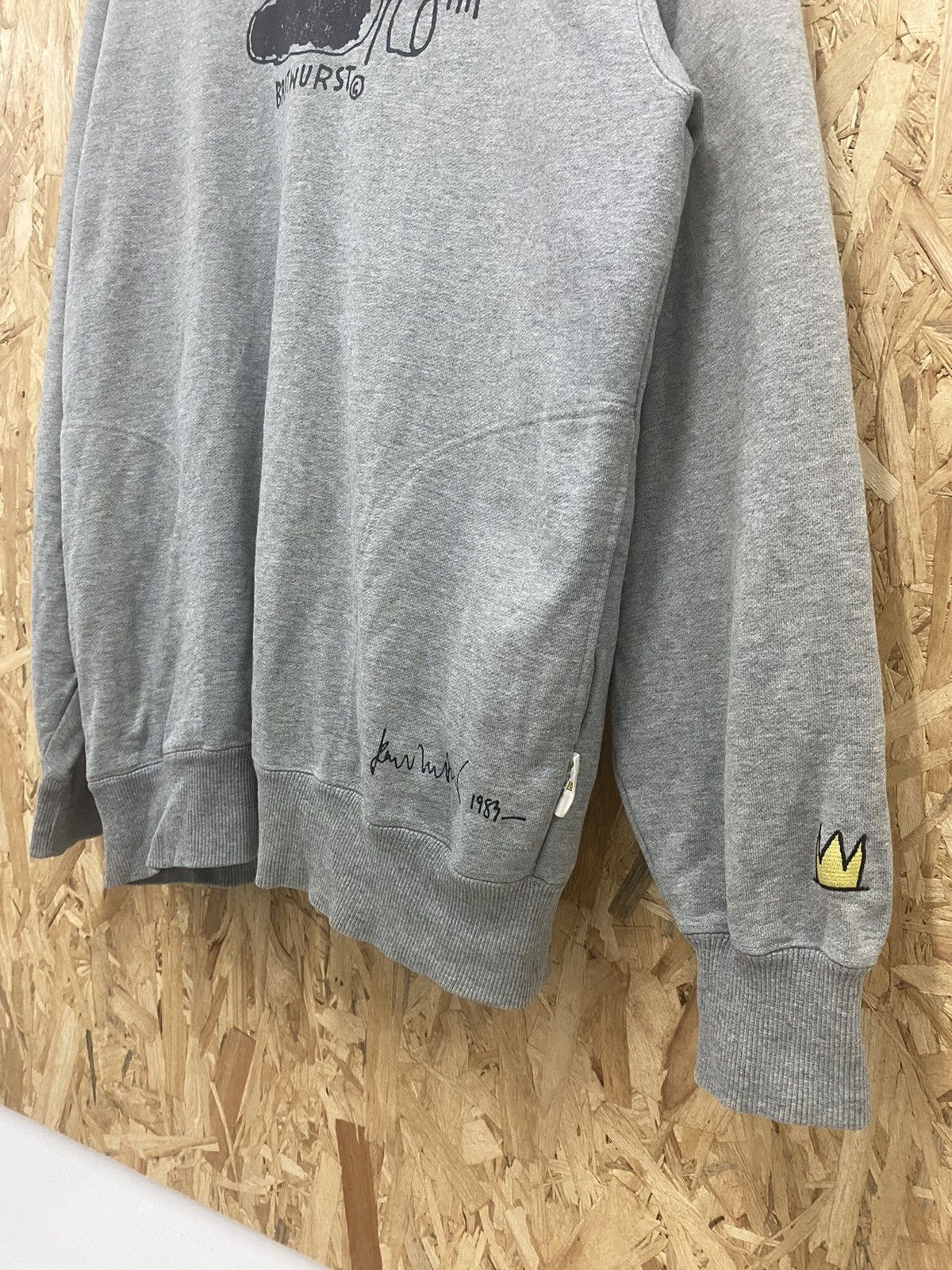Jean-Michel Basquiat × Vintage Vintage Jean Michel Basquiat Hoodie Size US L / EU 52-54 / 3 - 4 Thumbnail