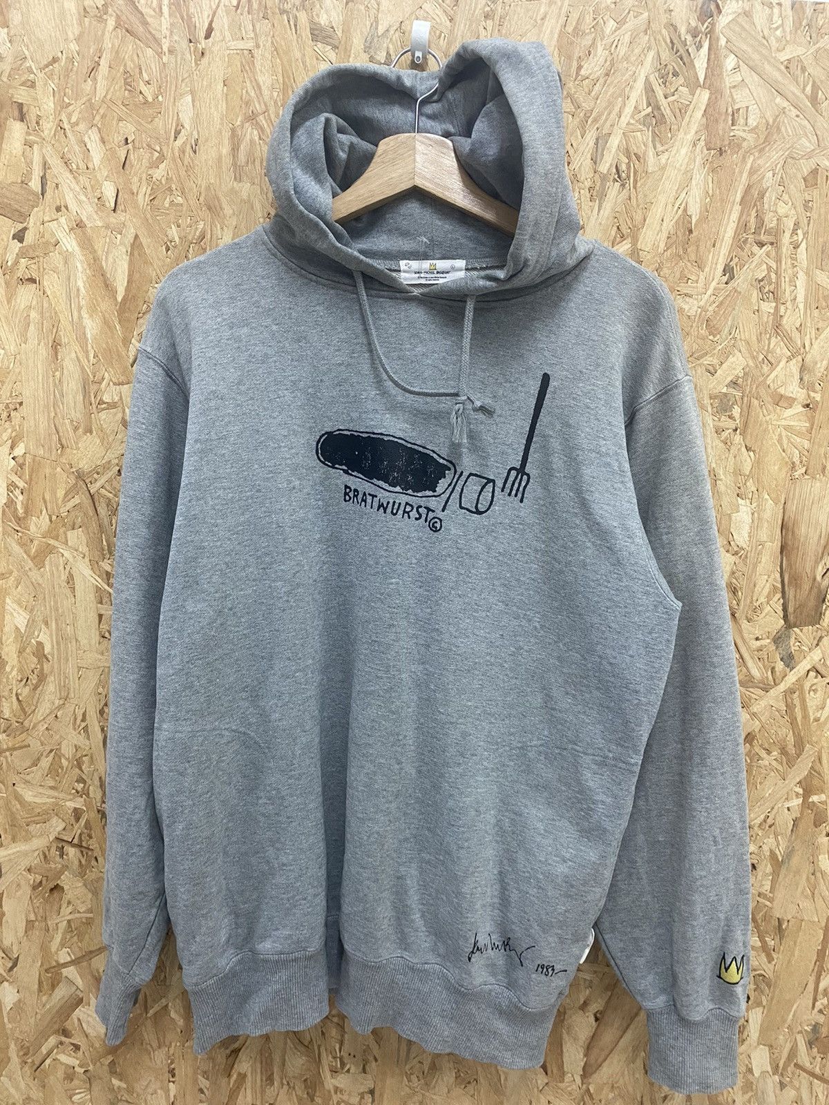Jean-Michel Basquiat × Vintage Vintage Jean Michel Basquiat Hoodie Size US L / EU 52-54 / 3 - 1 Thumbnail