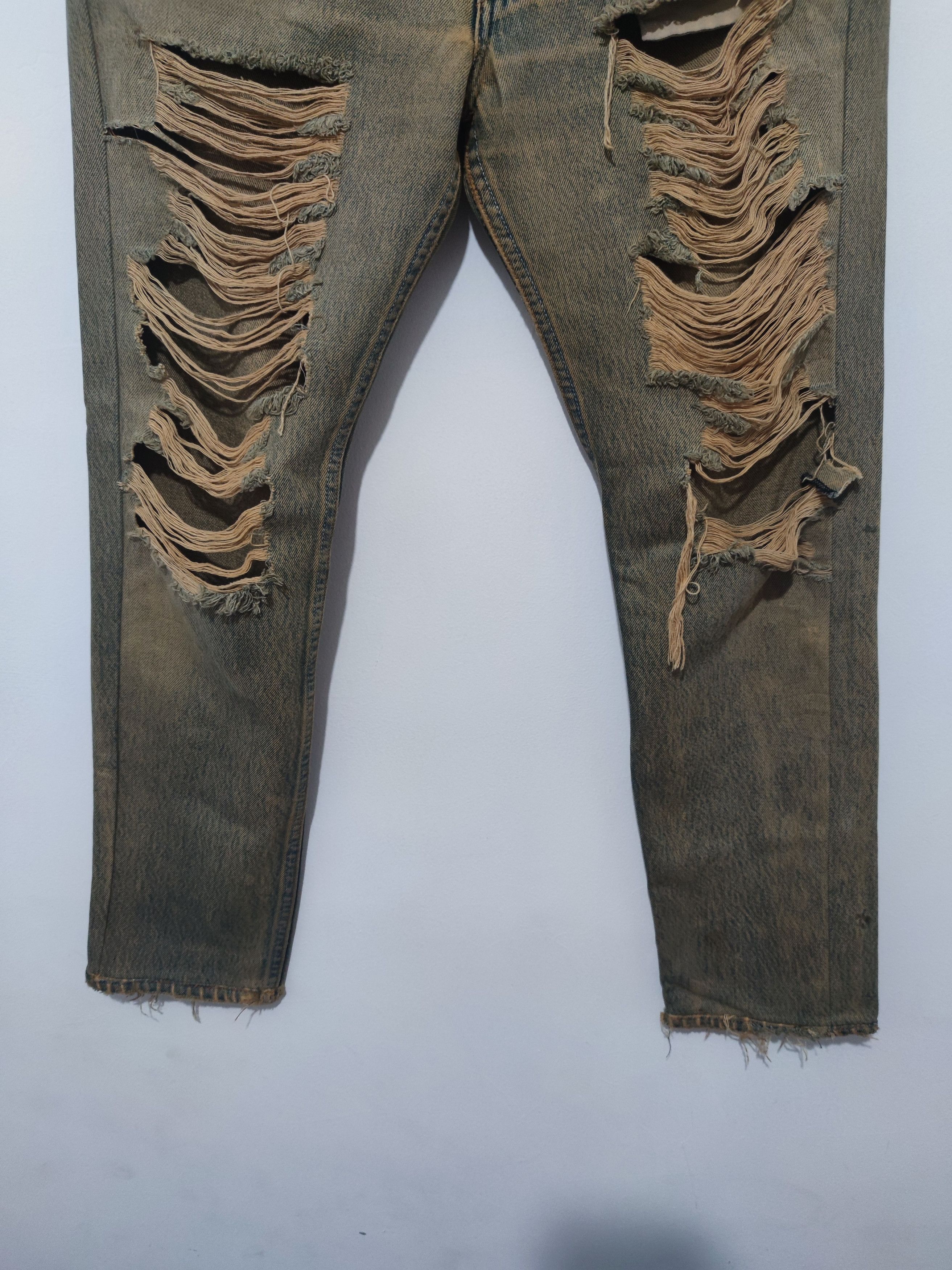 Levi's 60s big E distressed Levis 501 Size US 30 / EU 46 - 2 Thumbnail