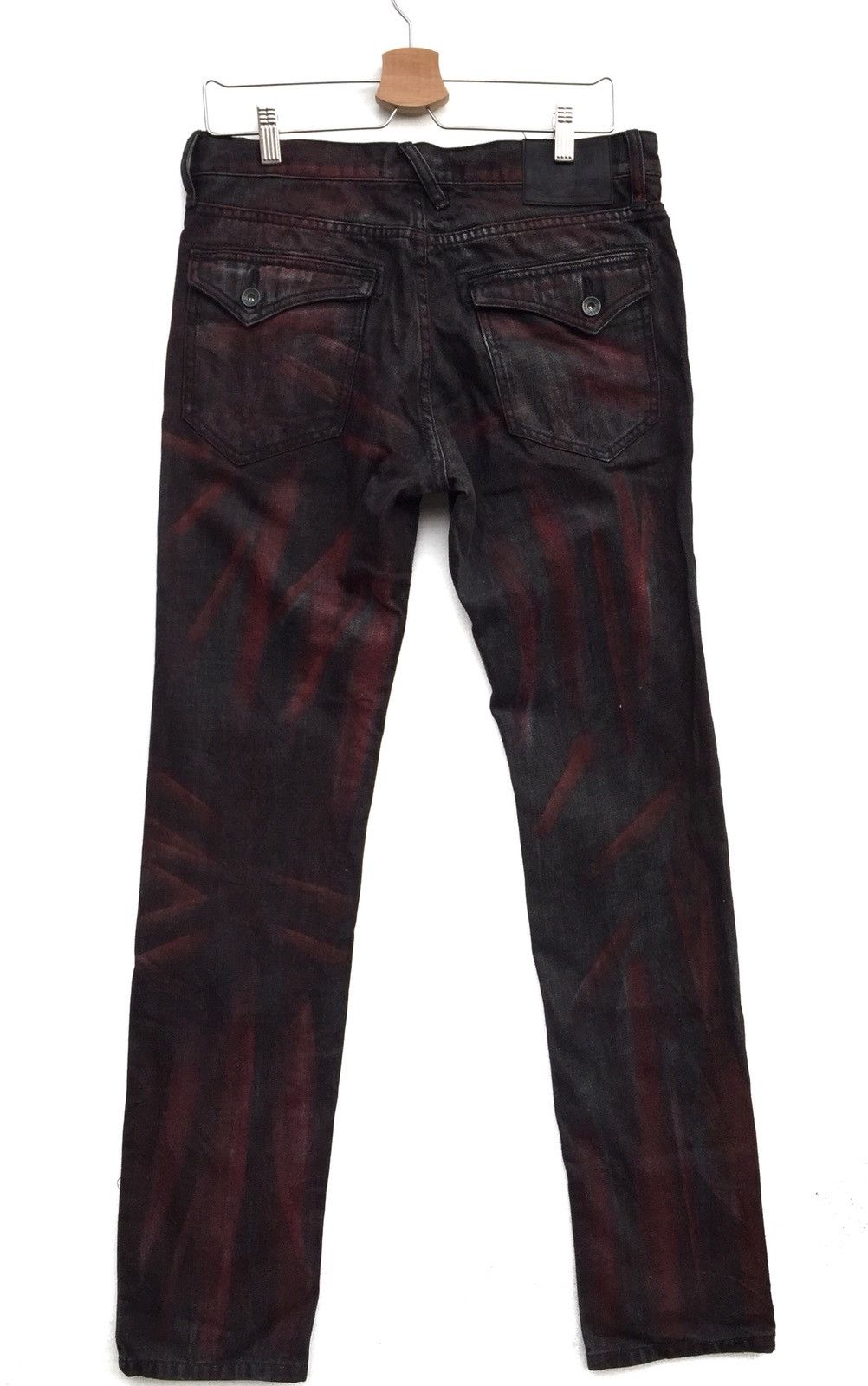 Japanese Brand Japanes Brand Semantic Design Chaos Red Bleach bondage Style Size US 32 / EU 48 - 3 Thumbnail