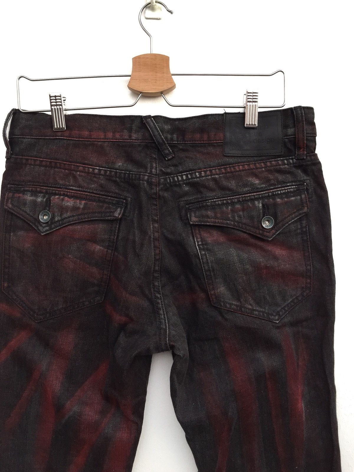 Japanese Brand Japanes Brand Semantic Design Chaos Red Bleach bondage Style Size US 32 / EU 48 - 4 Thumbnail
