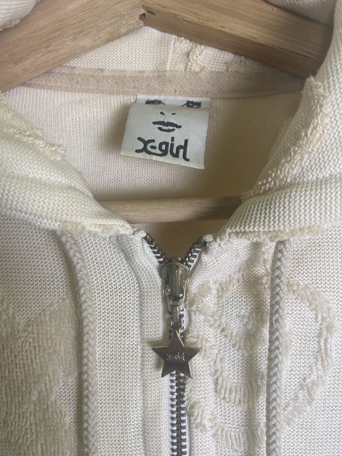 Japanese Brand Xgirl Monogram Logo Hoodie Size S / US 4 / IT 40 - 4 Thumbnail