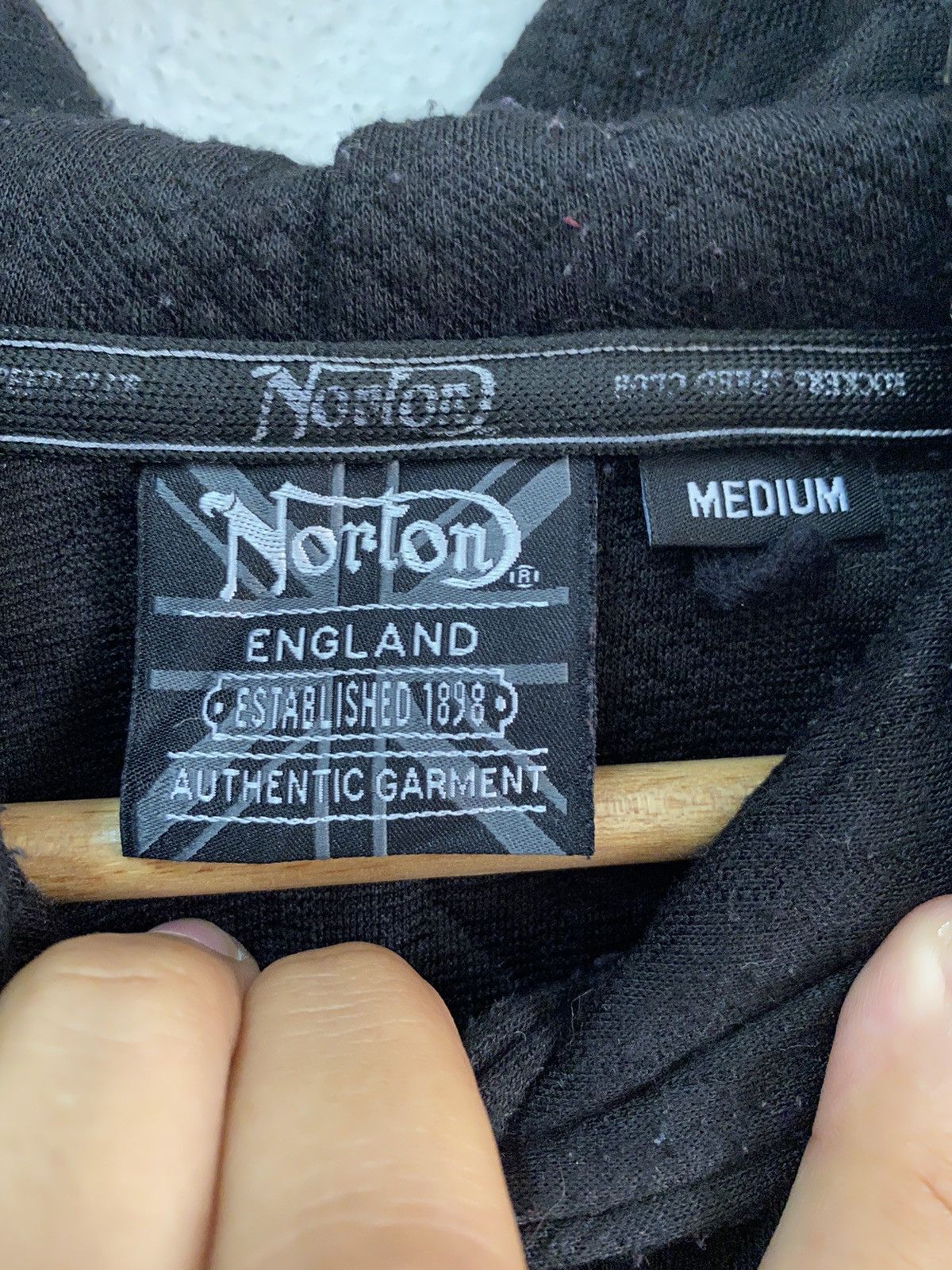 Harley Davidson 🔥Vintage Norton Motorcycle Speed King Motorcycle Hoodies Size US M / EU 48-50 / 2 - 7 Thumbnail
