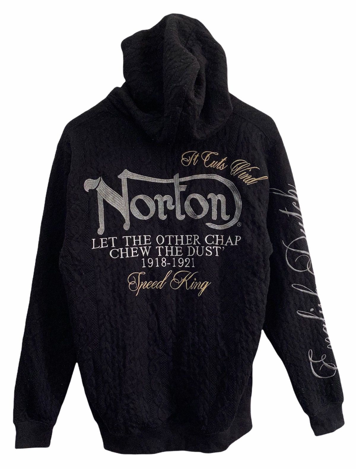 Harley Davidson 🔥Vintage Norton Motorcycle Speed King Motorcycle Hoodies Size US M / EU 48-50 / 2 - 1 Thumbnail