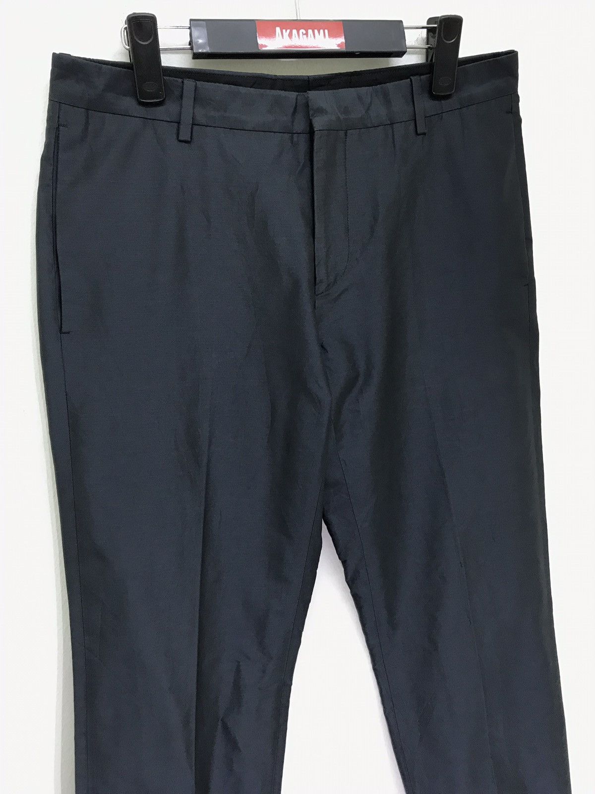 Dior × Hedi Slimane Made in Italy Dior Homme Silk Blend Trouser Regular Size US 32 / EU 48 - 1 Thumbnail