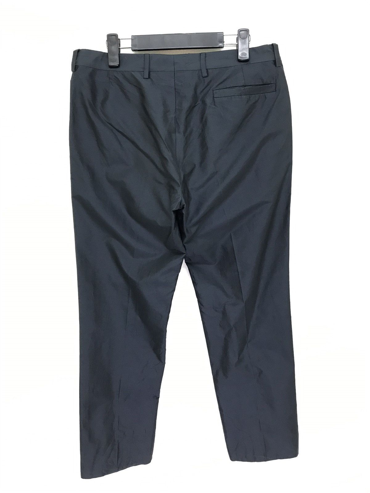 Dior × Hedi Slimane Made in Italy Dior Homme Silk Blend Trouser Regular Size US 32 / EU 48 - 4 Thumbnail