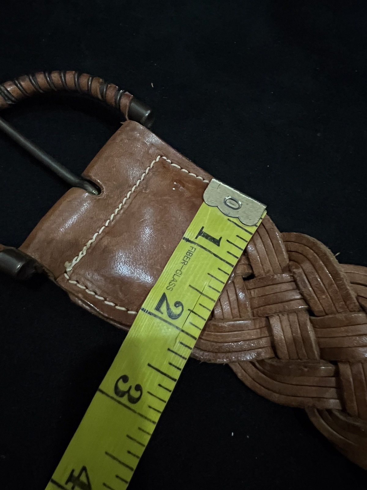 Genuine Leather Unbrand Genuine Leather Buckle Belt Size ONE SIZE - 12 Thumbnail