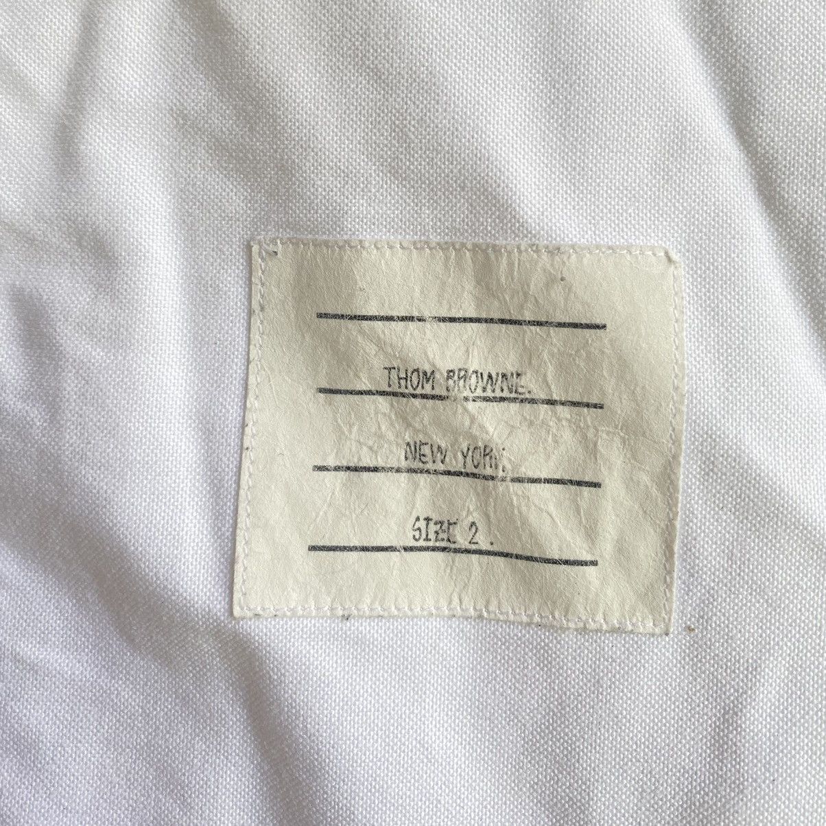 Thom Browne Diamond Print Oxford Shirt Size US M / EU 48-50 / 2 - 4 Thumbnail