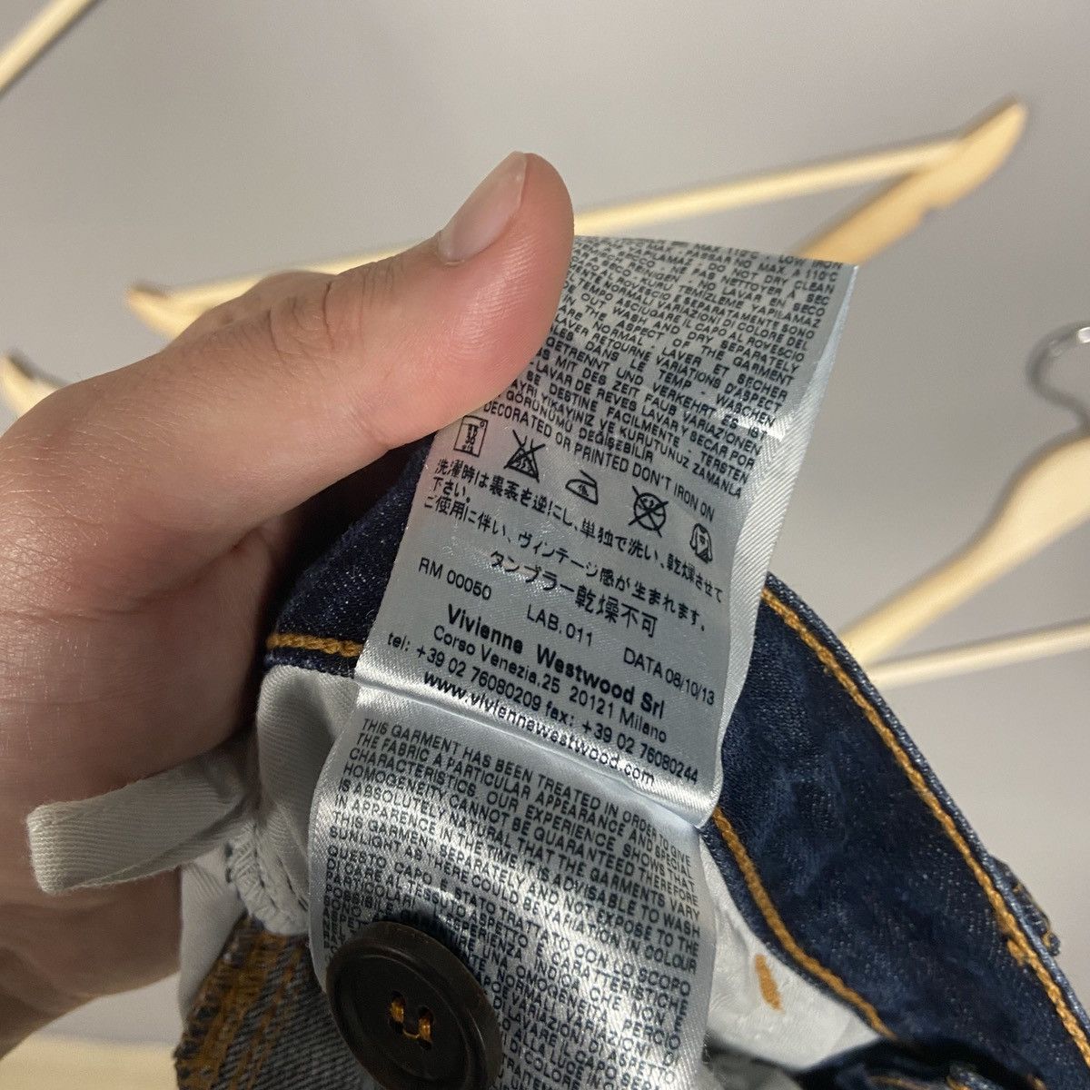 Vivienne Westwood Vivienne Westwood Anglomania Denim Jeans Size US 30 / EU 46 - 19 Thumbnail