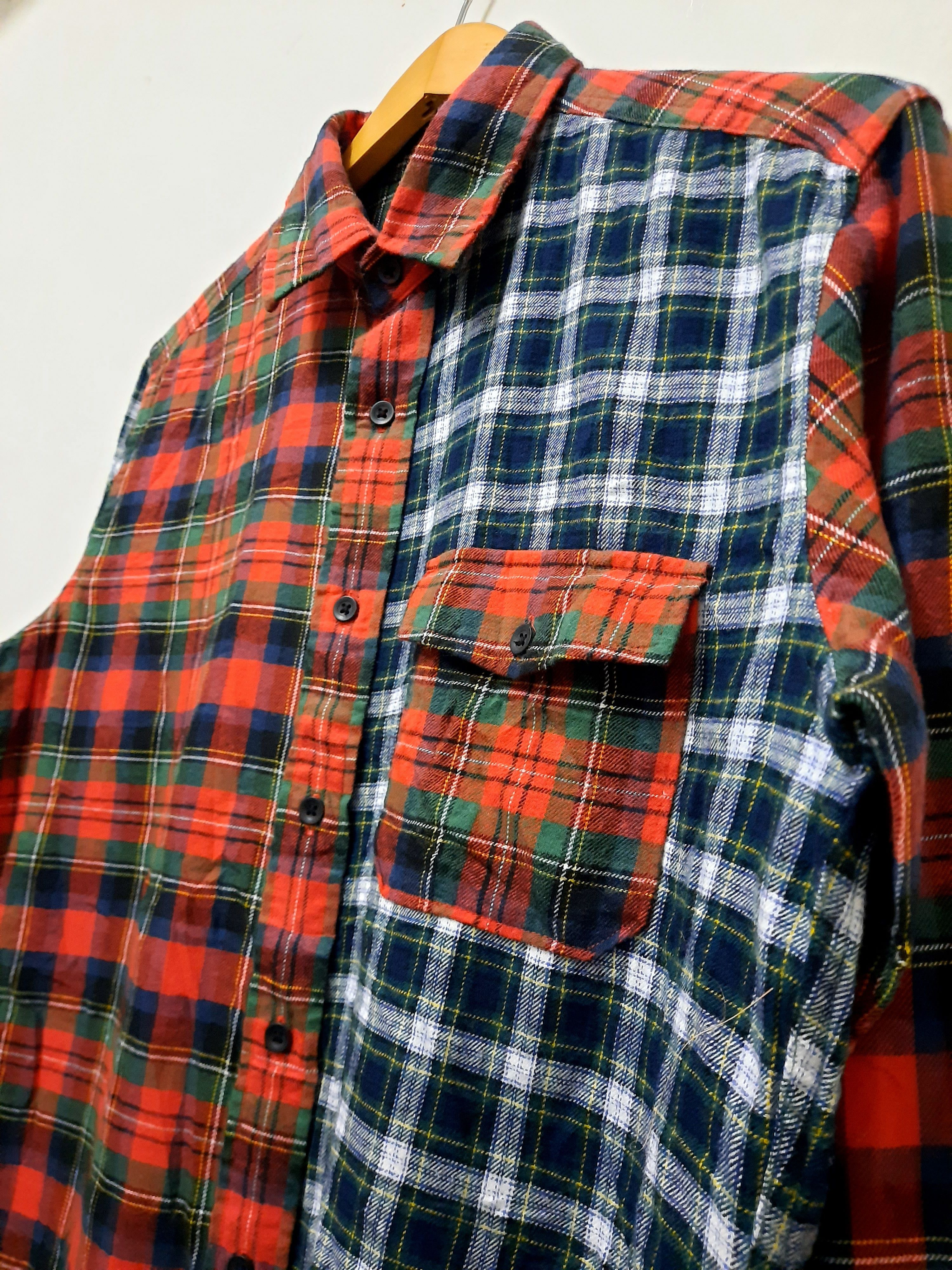 Flannel × Uniqlo JAPANESE BRAND UNIQLO FLANNEL SHIRT Size US M / EU 48-50 / 2 - 2 Thumbnail