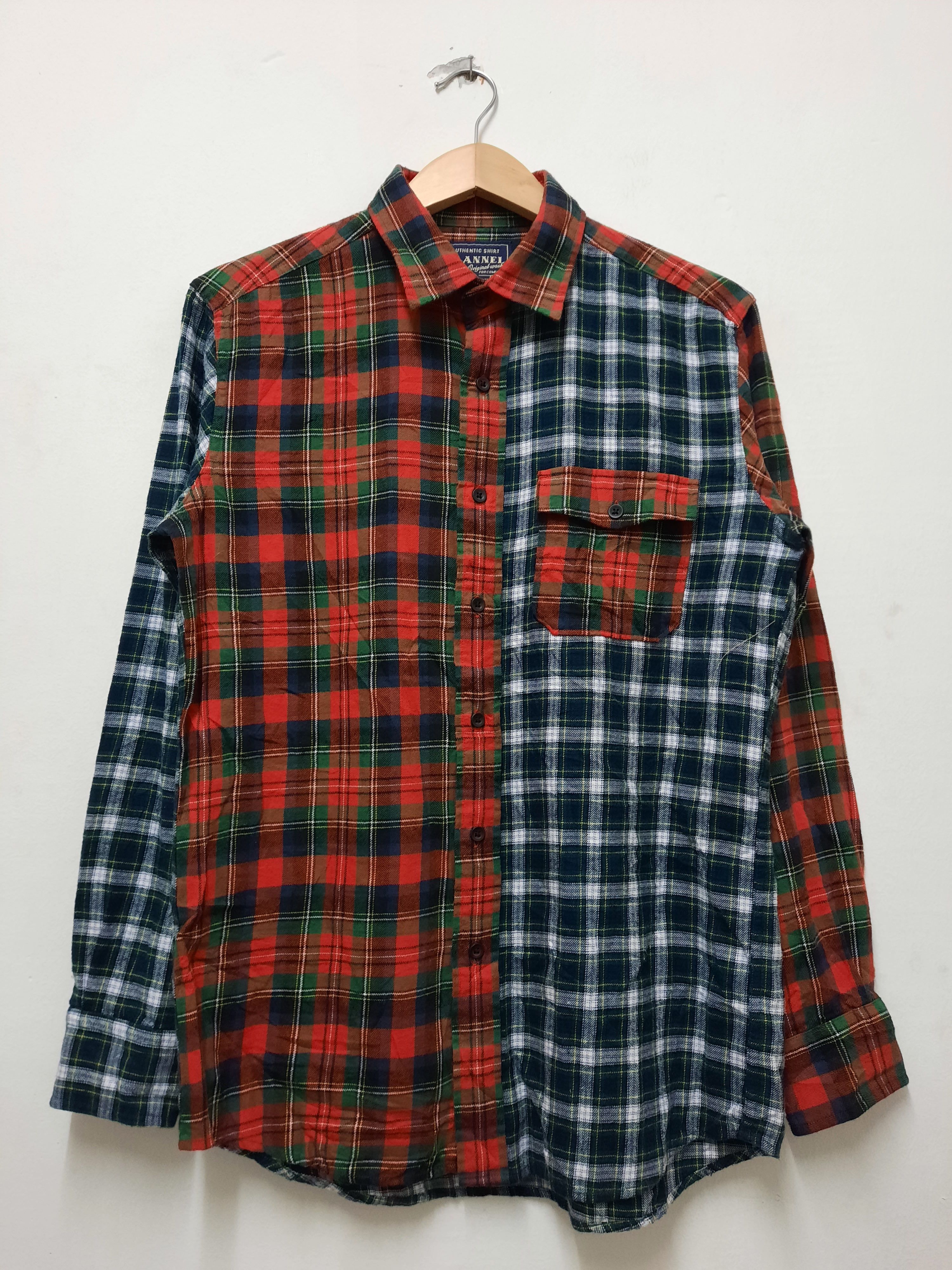 Flannel × Uniqlo JAPANESE BRAND UNIQLO FLANNEL SHIRT Size US M / EU 48-50 / 2 - 1 Thumbnail