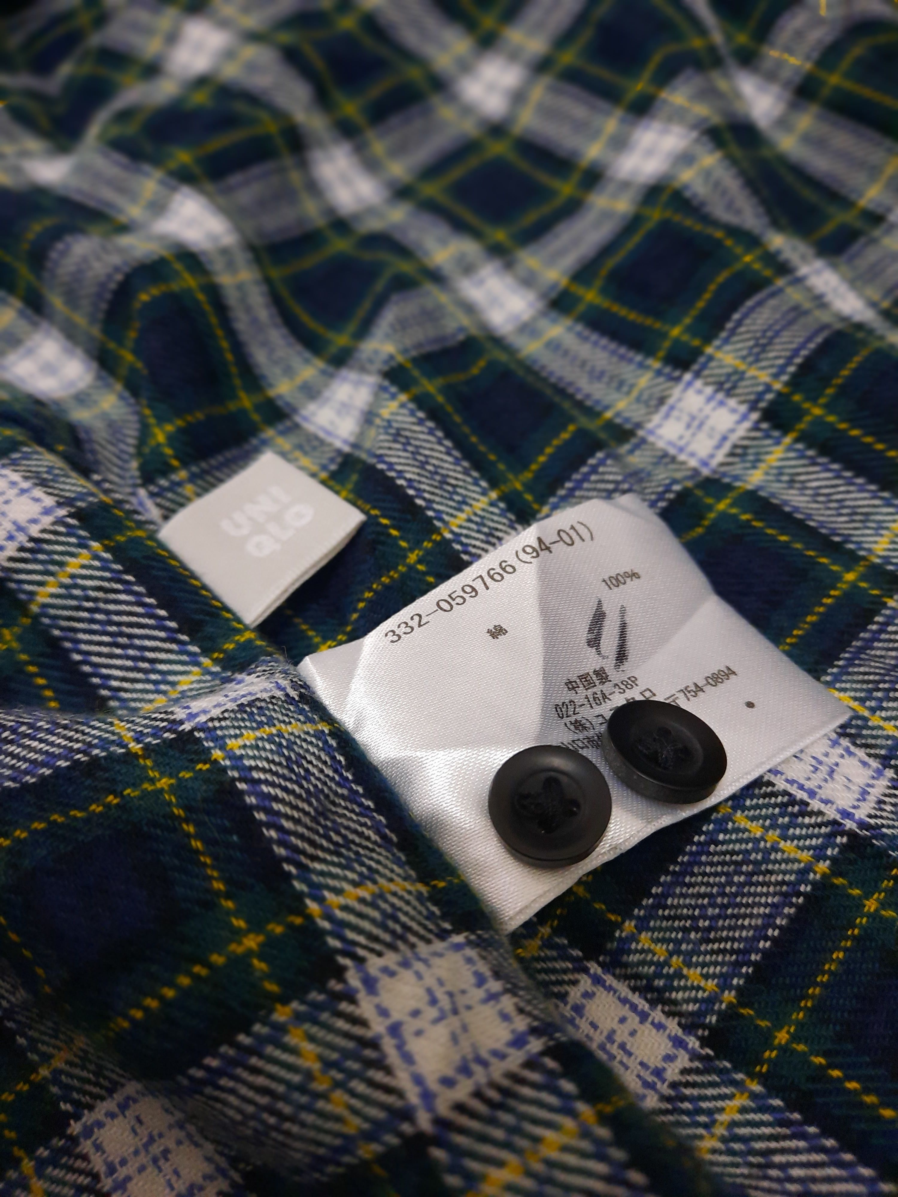 Flannel × Uniqlo JAPANESE BRAND UNIQLO FLANNEL SHIRT Size US M / EU 48-50 / 2 - 8 Thumbnail