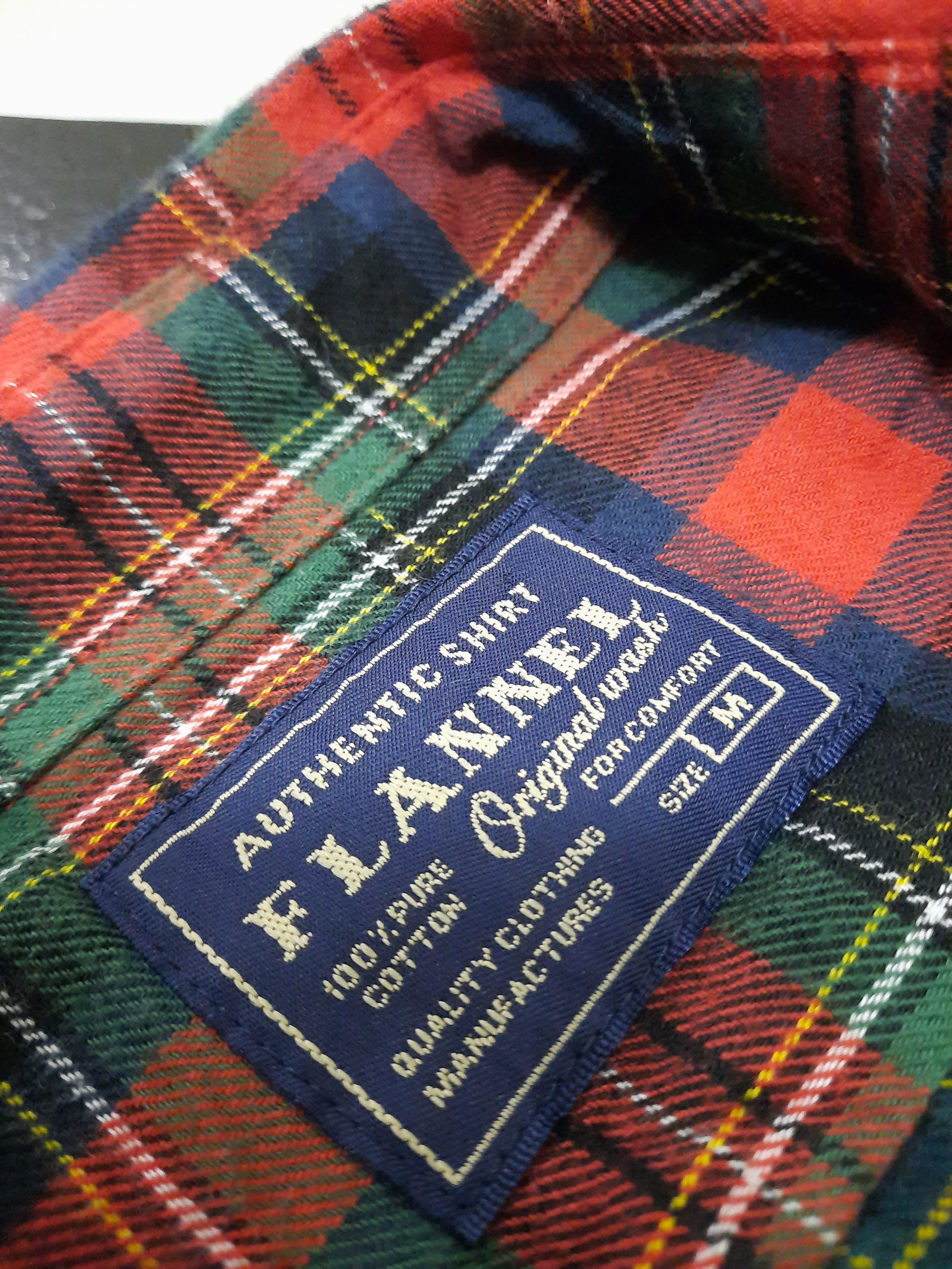 Flannel × Uniqlo JAPANESE BRAND UNIQLO FLANNEL SHIRT Size US M / EU 48-50 / 2 - 7 Thumbnail