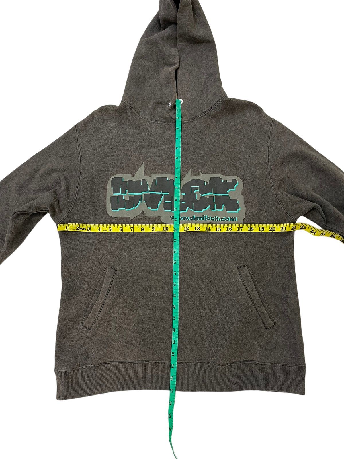 Vintage Vintage Devilock Spellout Logo Hoodies Size US M / EU 48-50 / 2 - 8 Thumbnail