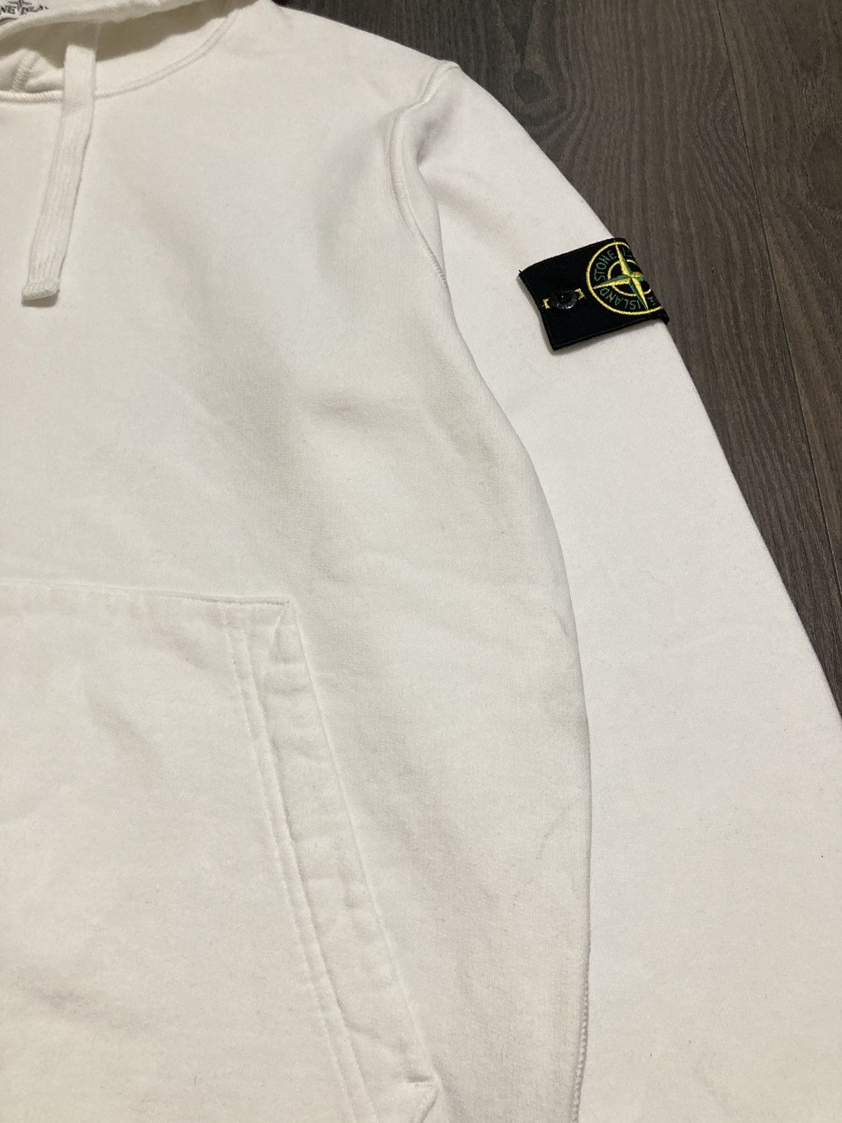 Stone Island STONE ISLAND Fleece Cotton Hoodie NEW Size US L / EU 52-54 / 3 - 9 Thumbnail