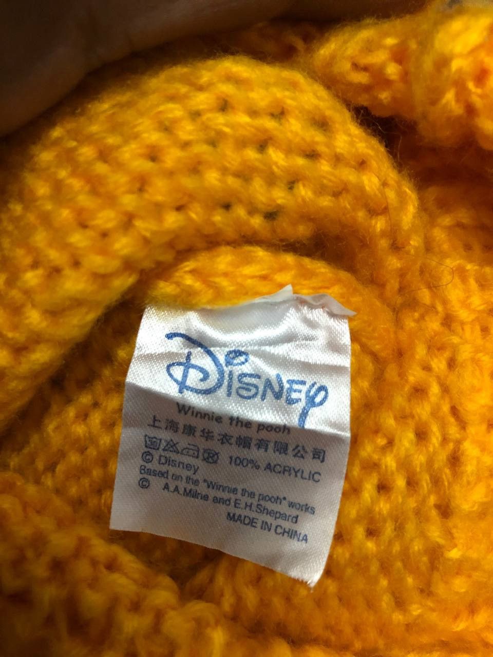 Cartoon Network × Vintage Disney Winnie the Pooh Beanie Hat Size ONE SIZE - 5 Thumbnail