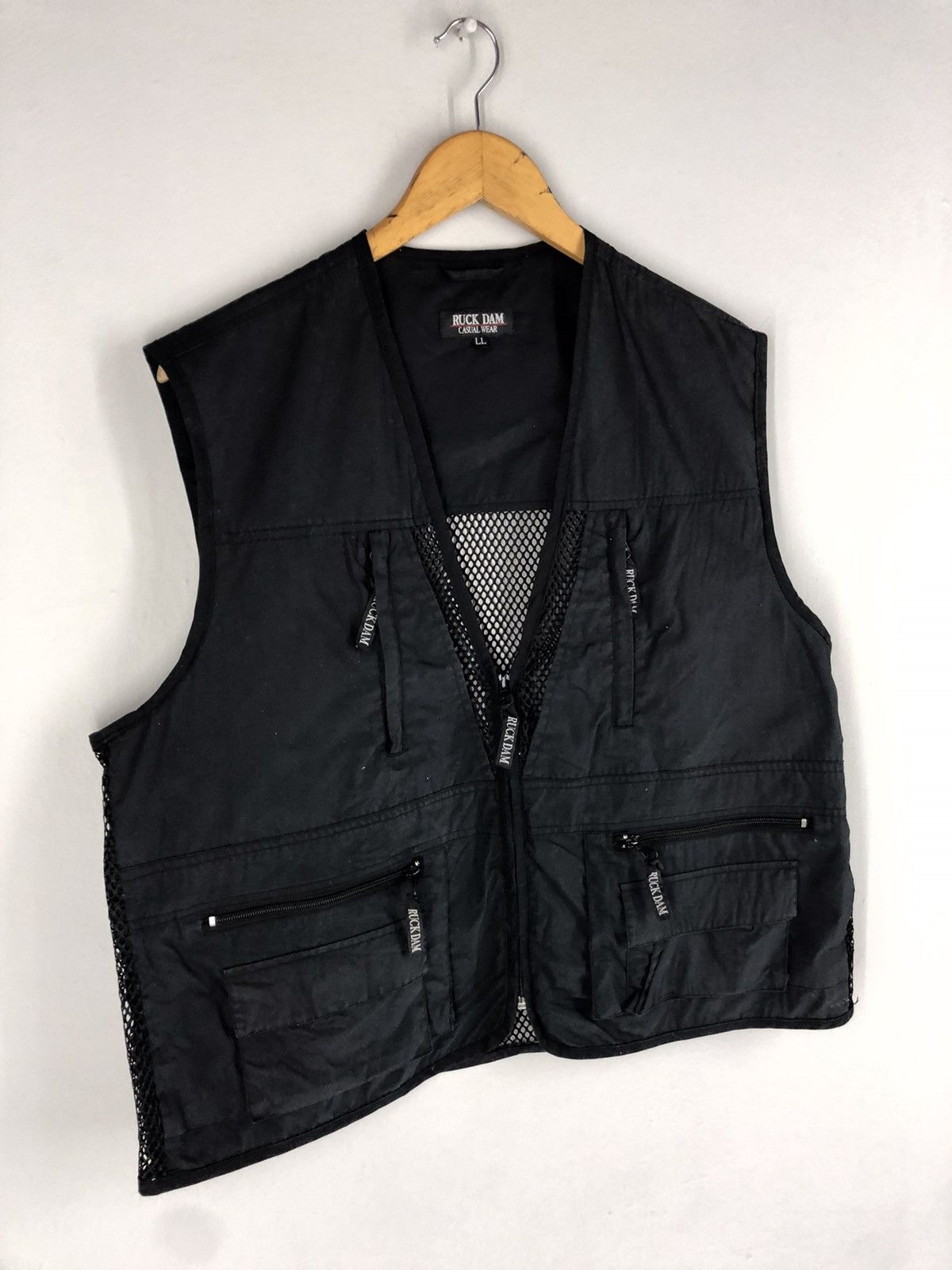 Dunlop 🔥DUNLOP MOTORSPORT MULTIPOCKET ZIPPER TANK TOP VEST Size US L / EU 52-54 / 3 - 2 Thumbnail