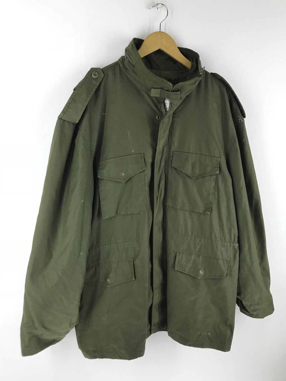 Vintage 🔥FINAL DROP🔥Rare Vintage Coat Cold Weather Man's Field Size US M / EU 48-50 / 2 - 3 Thumbnail