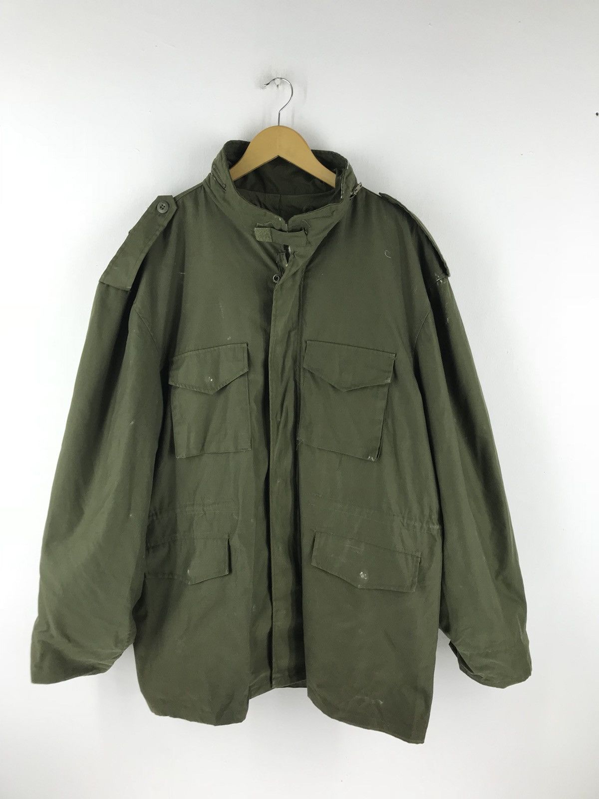 Vintage 🔥FINAL DROP🔥Rare Vintage Coat Cold Weather Man's Field Size US M / EU 48-50 / 2 - 1 Thumbnail