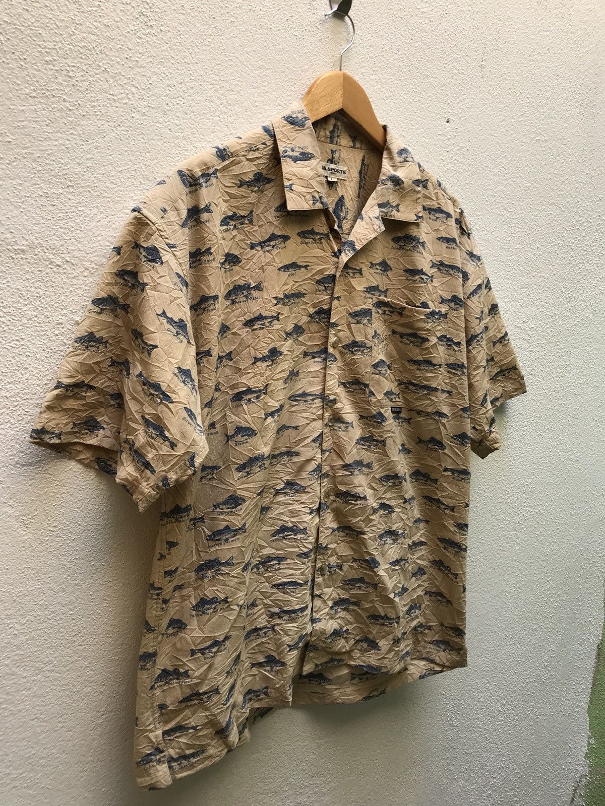 Designer × Japanese Brand 🔥💢vintage Gs Sport Salmon Over Print Size US L / EU 52-54 / 3 - 3 Thumbnail