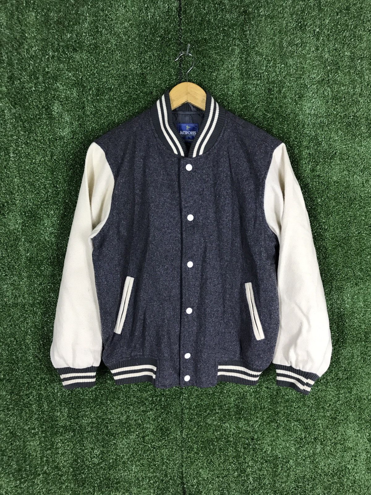 Japanese Brand J&C sports by harward varsity bomber jacket Size US M / EU 48-50 / 2 - 1 Thumbnail