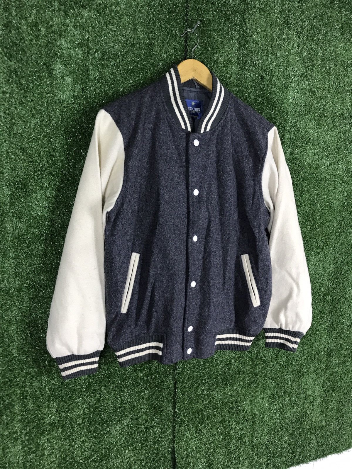 Japanese Brand J&C sports by harward varsity bomber jacket Size US M / EU 48-50 / 2 - 2 Thumbnail