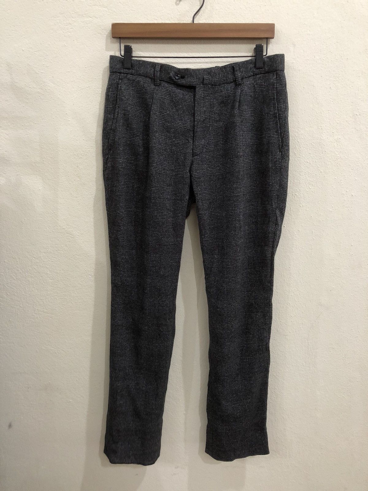 Beams Plus Beams Japan Plaid Tartan Wool Casual Pant Size US 31 - 2 Thumbnail