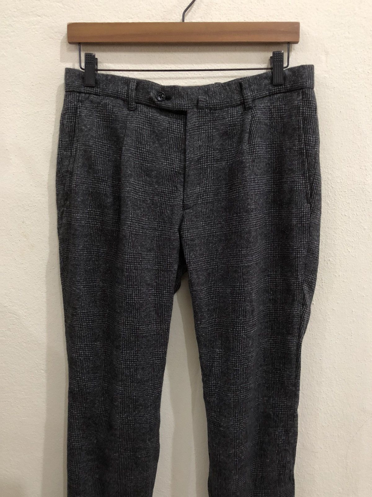 Beams Plus Beams Japan Plaid Tartan Wool Casual Pant Size US 31 - 3 Thumbnail