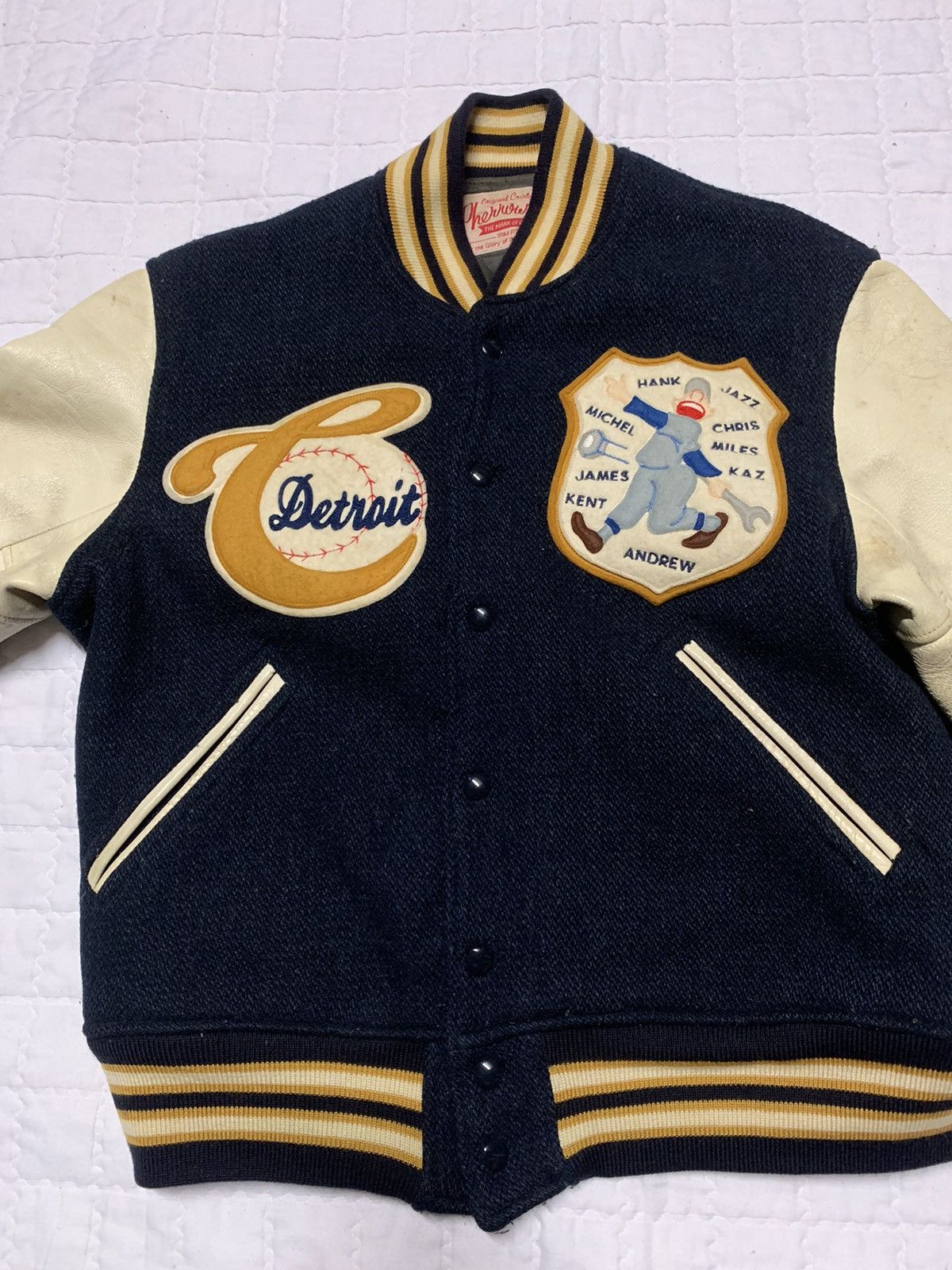 Vintage VINTAGE VARSITY JACKET Size US M / EU 48-50 / 2 - 14 Thumbnail