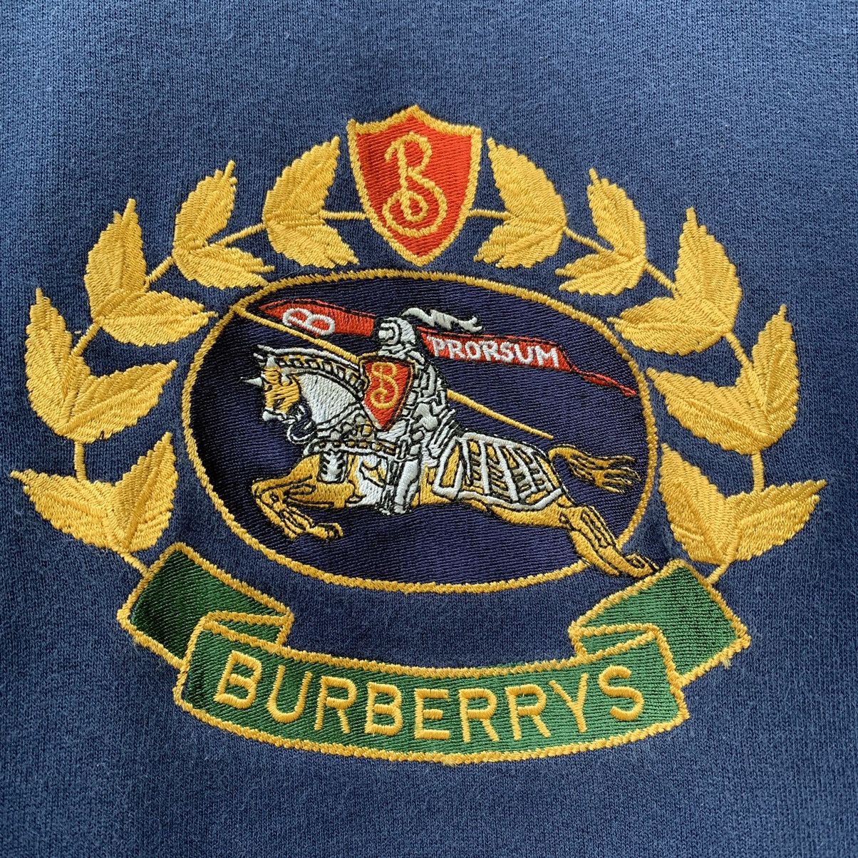 Burberry VINTAGE BURBERRYS SWEATSHIRT RARE ITEM Size US L / EU 52-54 / 3 - 8 Thumbnail