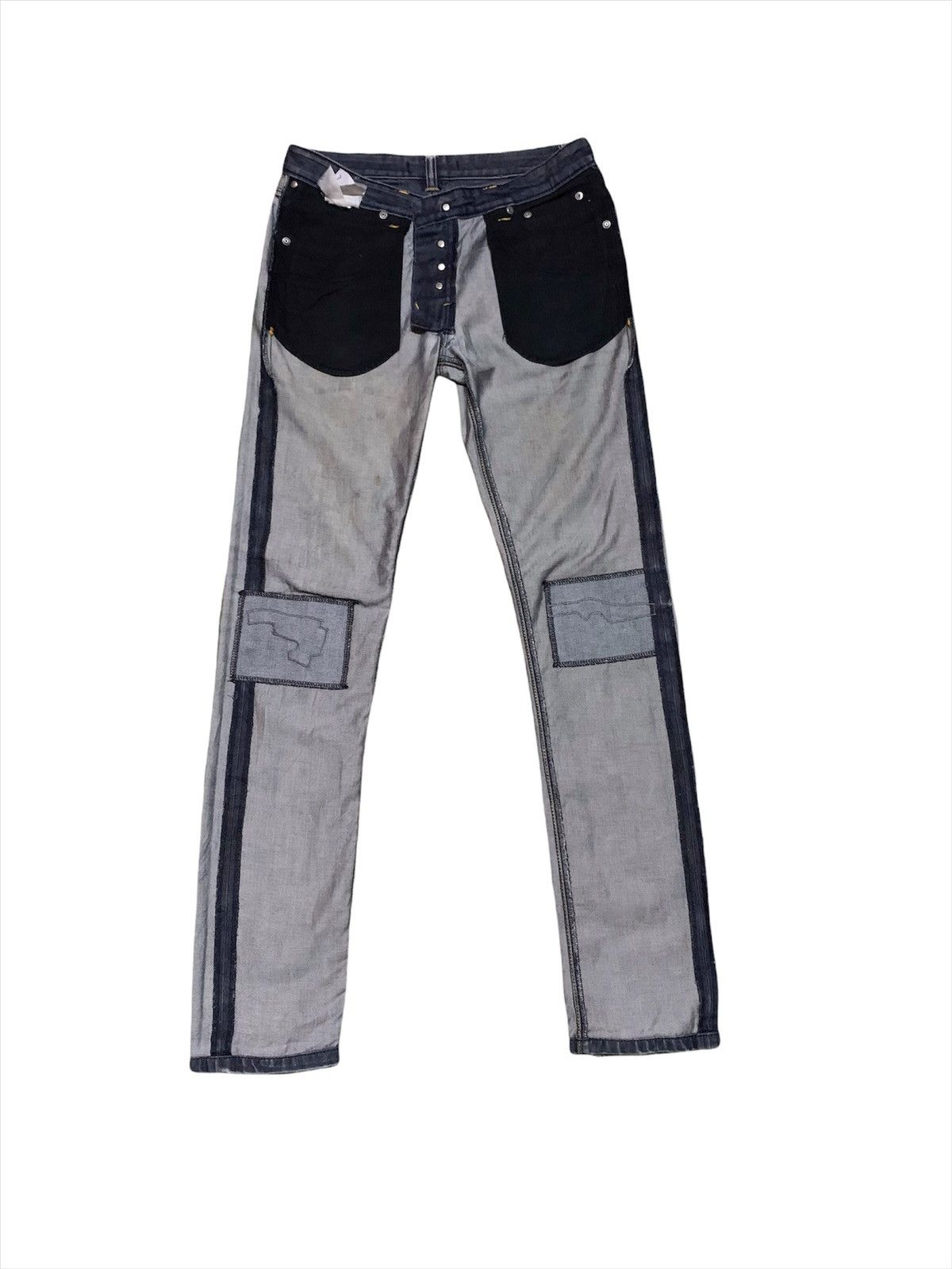Raf by Raf Simons RAF SIMONS DISTRESSED DENIM Size US 32 / EU 48 - 3 Thumbnail