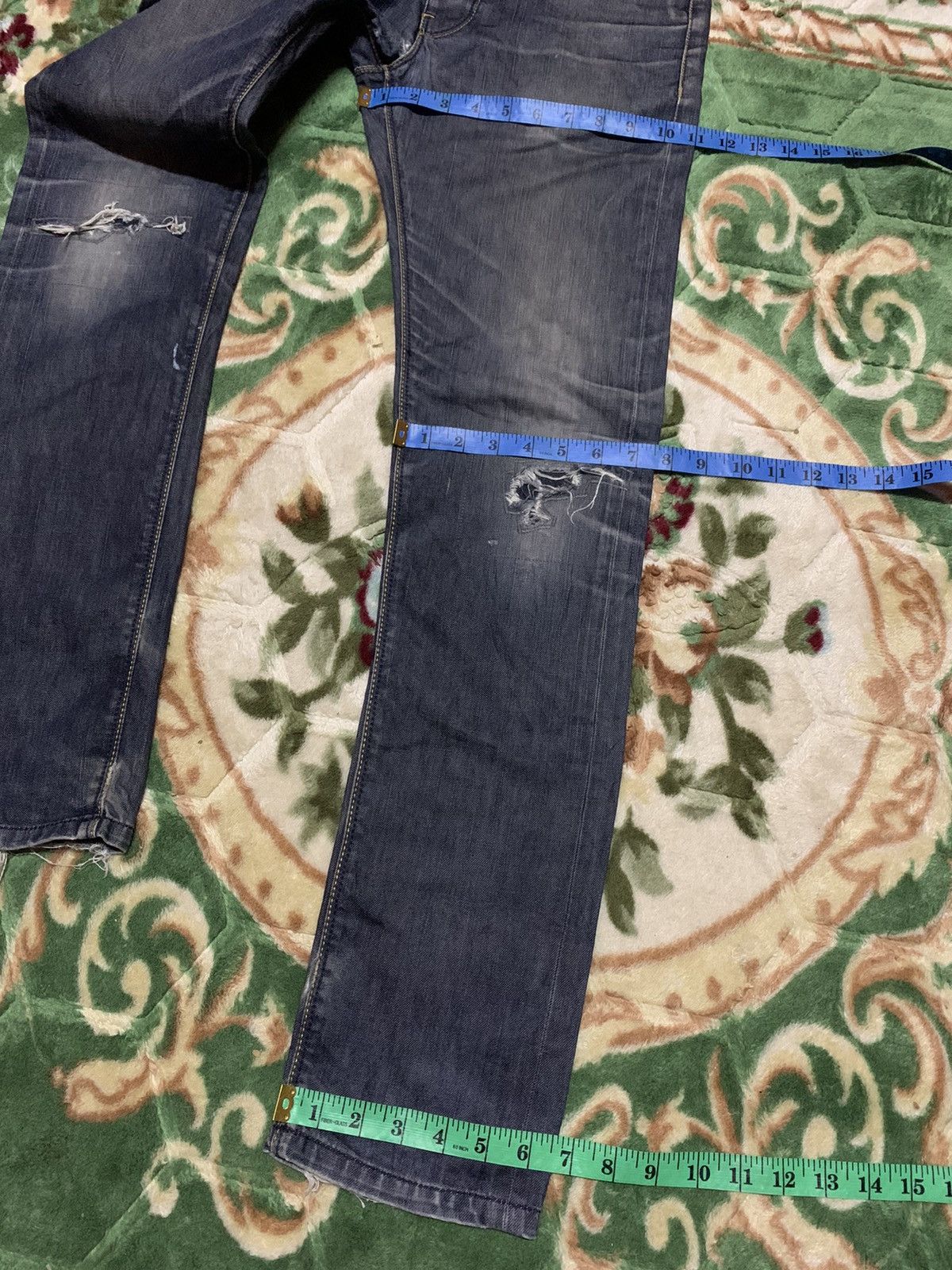 Raf by Raf Simons RAF SIMONS DISTRESSED DENIM Size US 32 / EU 48 - 22 Thumbnail