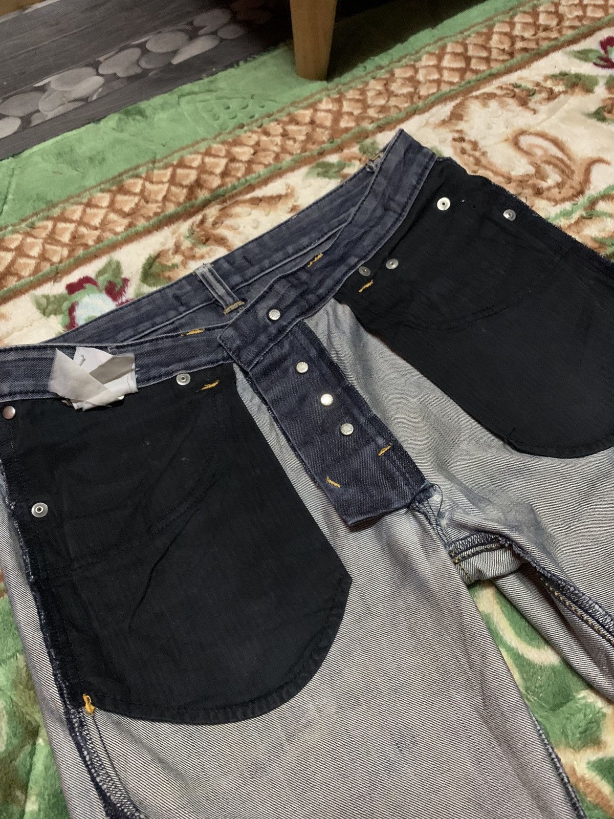 Raf by Raf Simons RAF SIMONS DISTRESSED DENIM Size US 32 / EU 48 - 18 Thumbnail