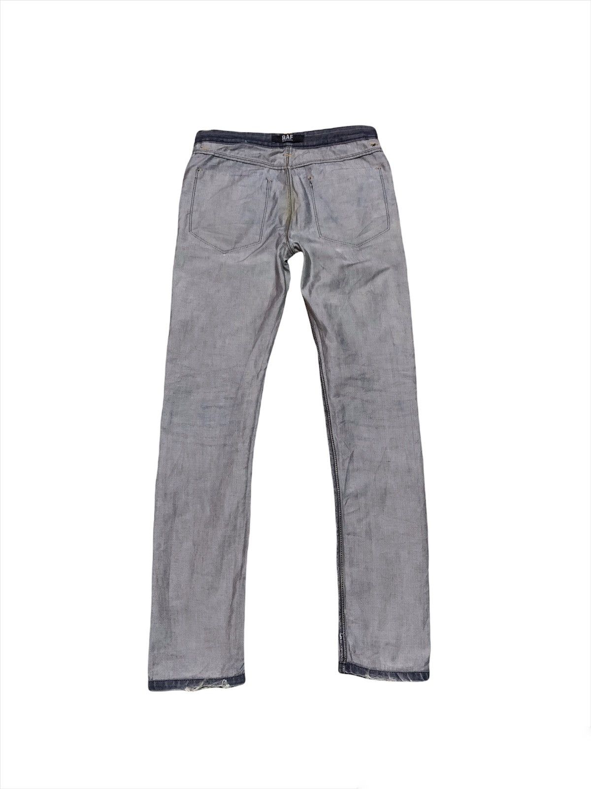 Raf by Raf Simons RAF SIMONS DISTRESSED DENIM Size US 32 / EU 48 - 4 Thumbnail