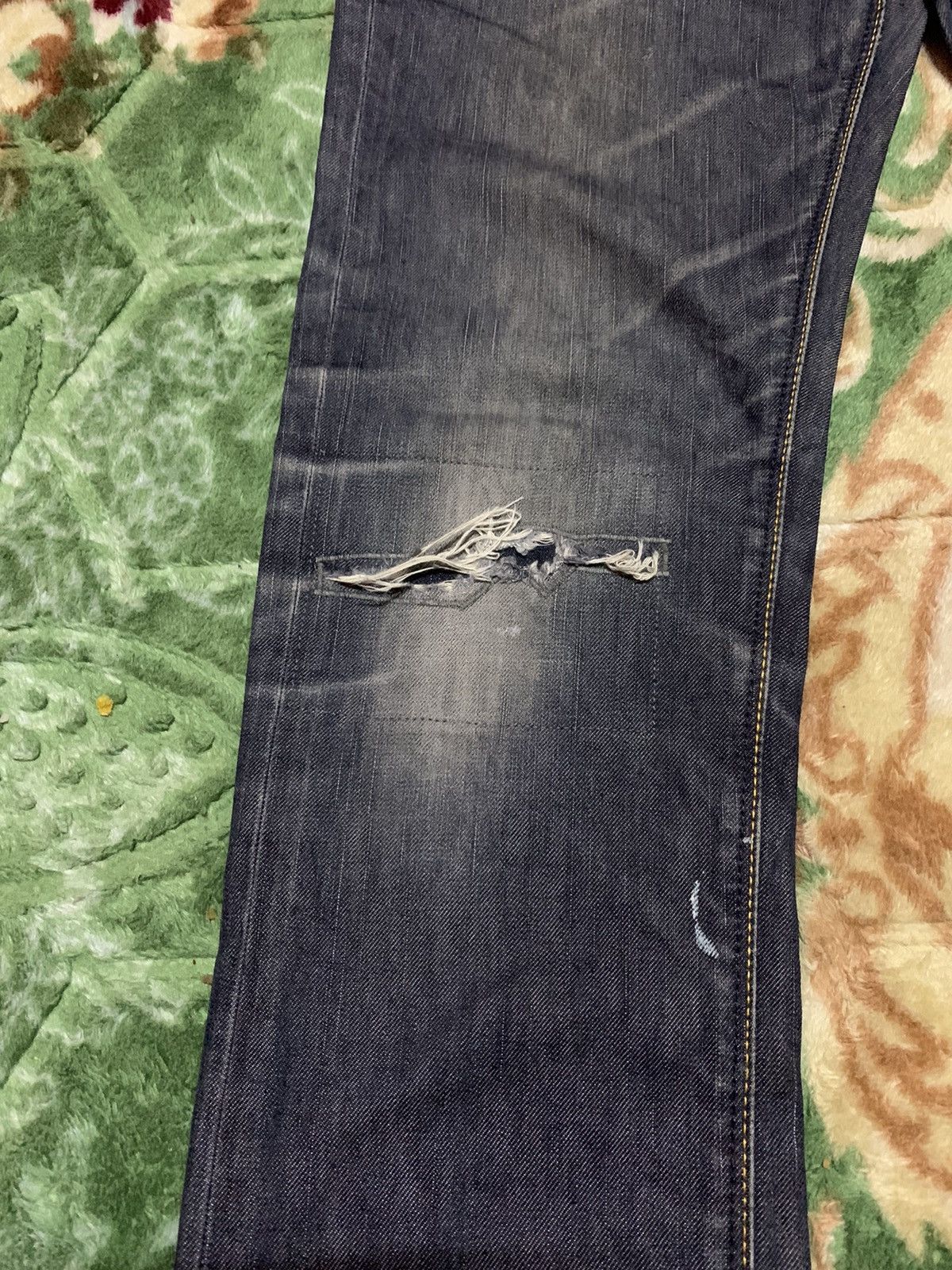 Raf by Raf Simons RAF SIMONS DISTRESSED DENIM Size US 32 / EU 48 - 6 Thumbnail