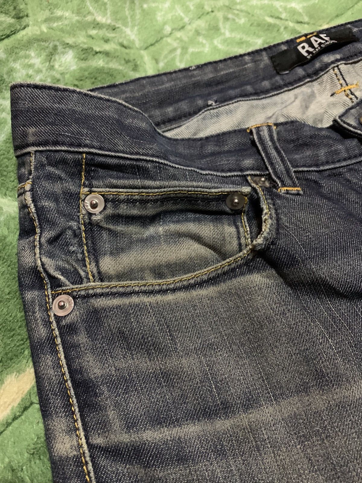 Raf by Raf Simons RAF SIMONS DISTRESSED DENIM Size US 32 / EU 48 - 14 Thumbnail