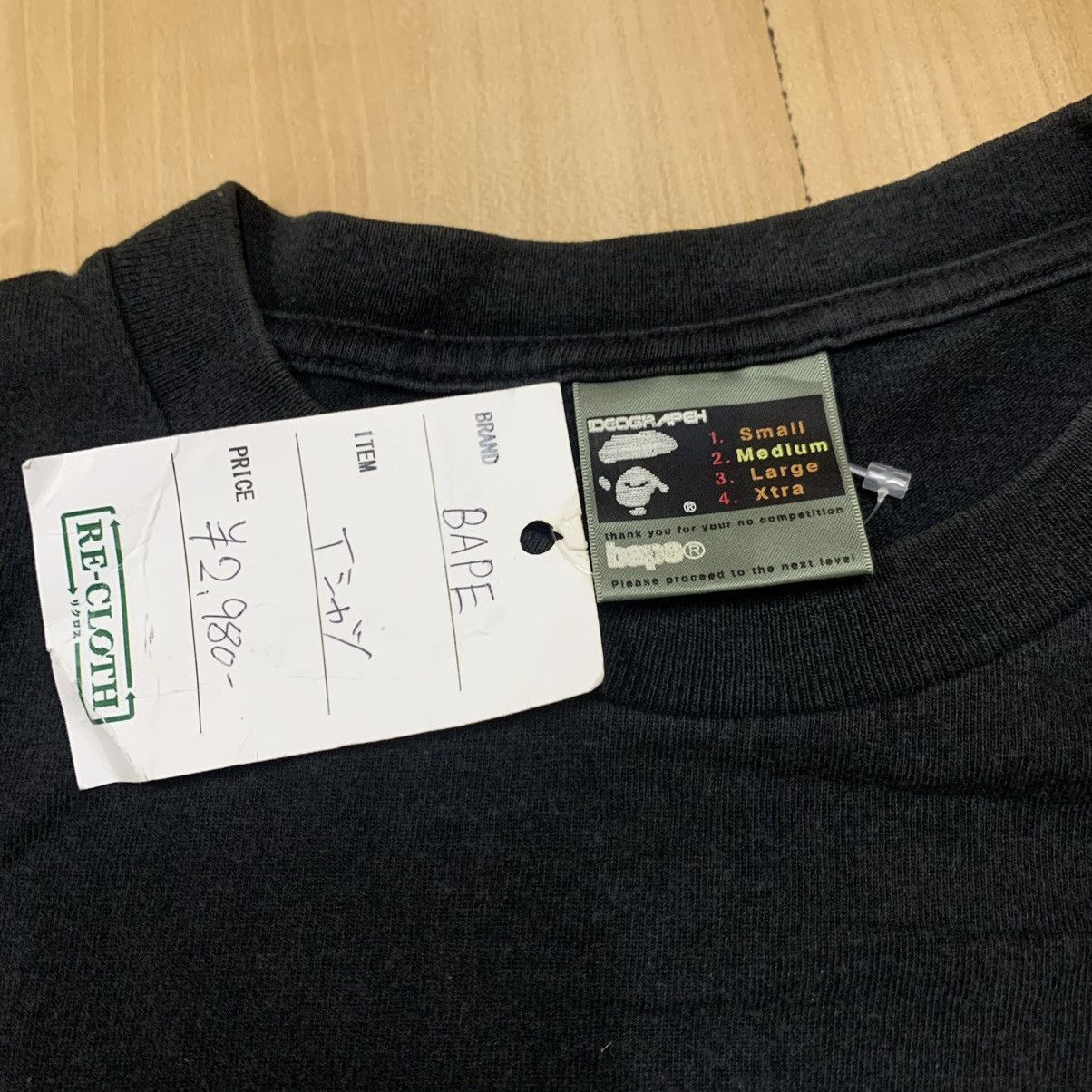 Bape × Vintage Baby Milo Bapesta Tee Size US M / EU 48-50 / 2 - 7 Thumbnail