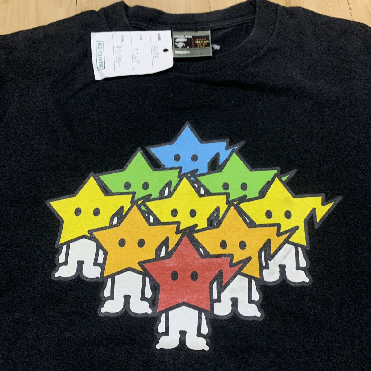 Bape × Vintage Baby Milo Bapesta Tee Size US M / EU 48-50 / 2 - 6 Thumbnail