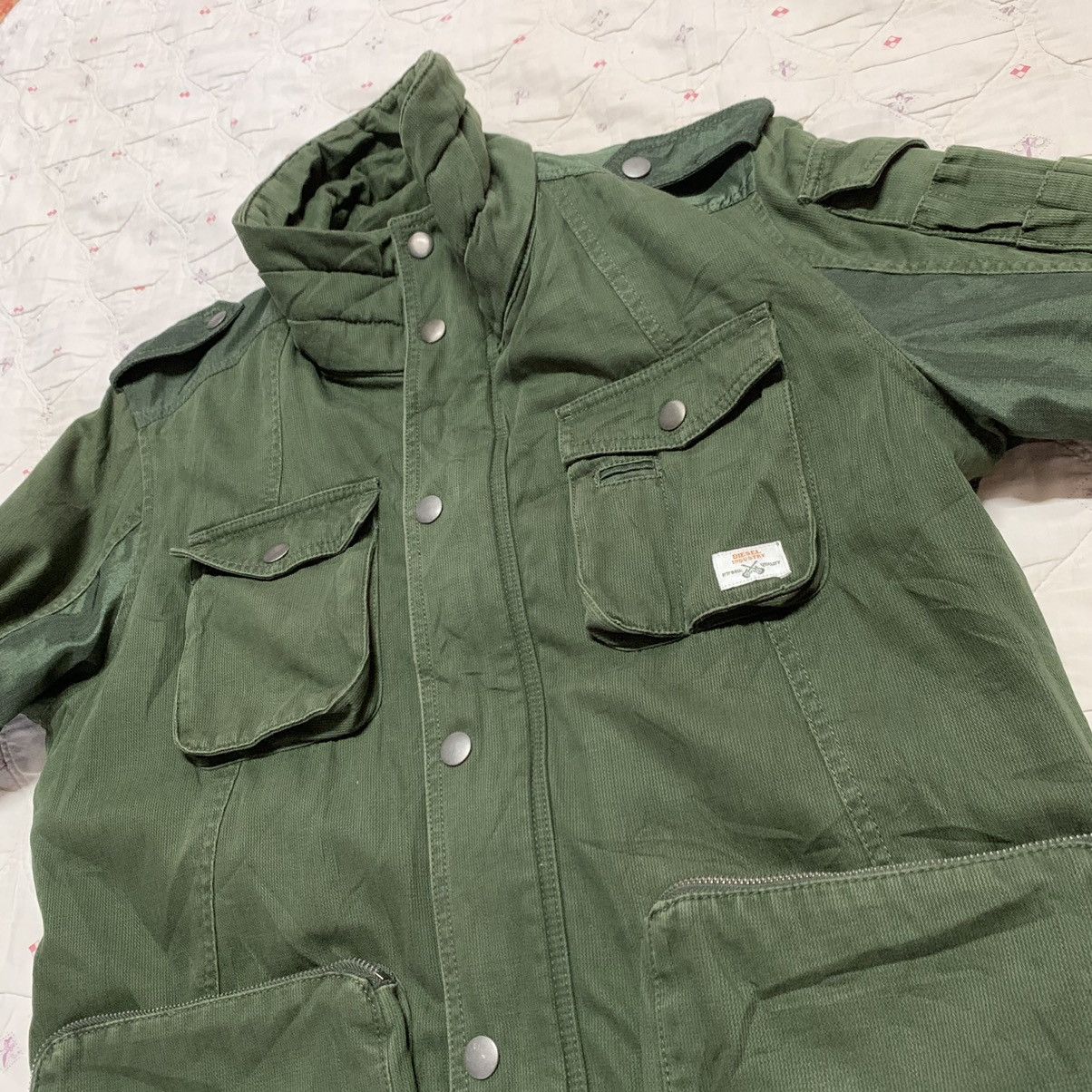 Diesel DIESEL JACKET GREEN OG Size US L / EU 52-54 / 3 - 11 Thumbnail