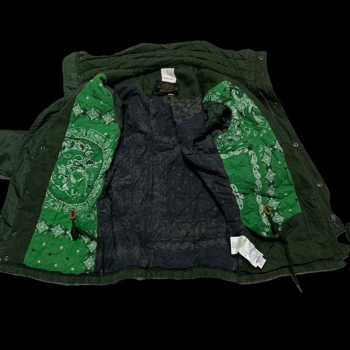 Diesel DIESEL JACKET GREEN OG Size US L / EU 52-54 / 3 - 5 Thumbnail