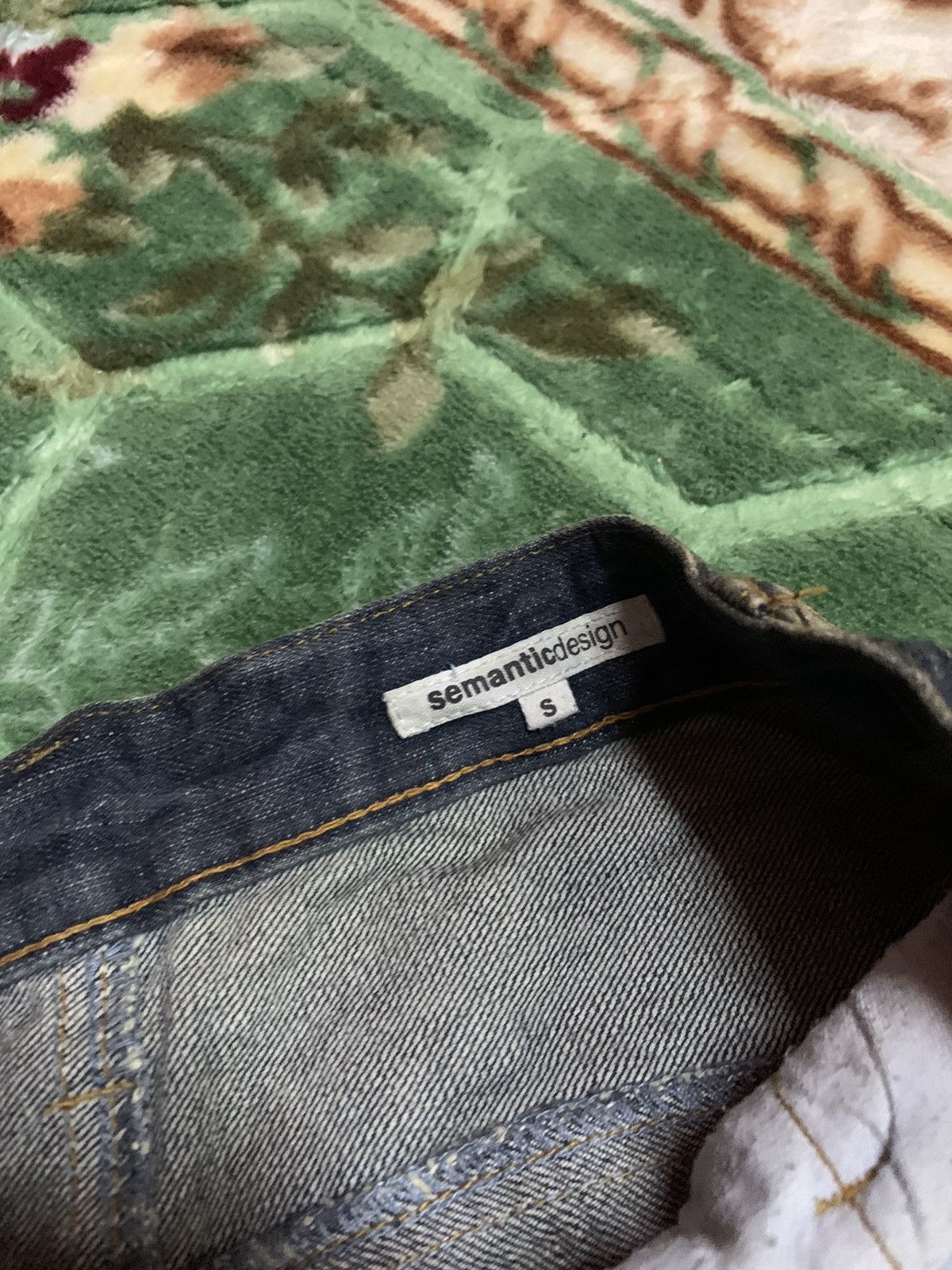 Japanese Brand SEMANTICDESIGN DISTRESSED DENIM JEANS Size US 30 / EU 46 - 11 Thumbnail