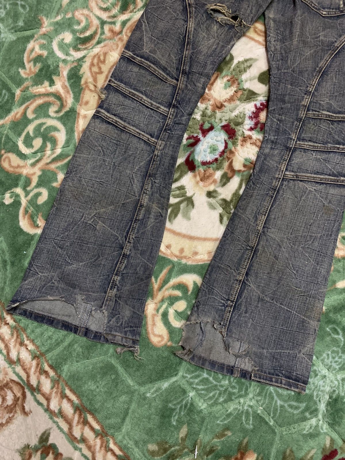 Japanese Brand SEMANTICDESIGN DISTRESSED DENIM JEANS Size US 30 / EU 46 - 15 Thumbnail