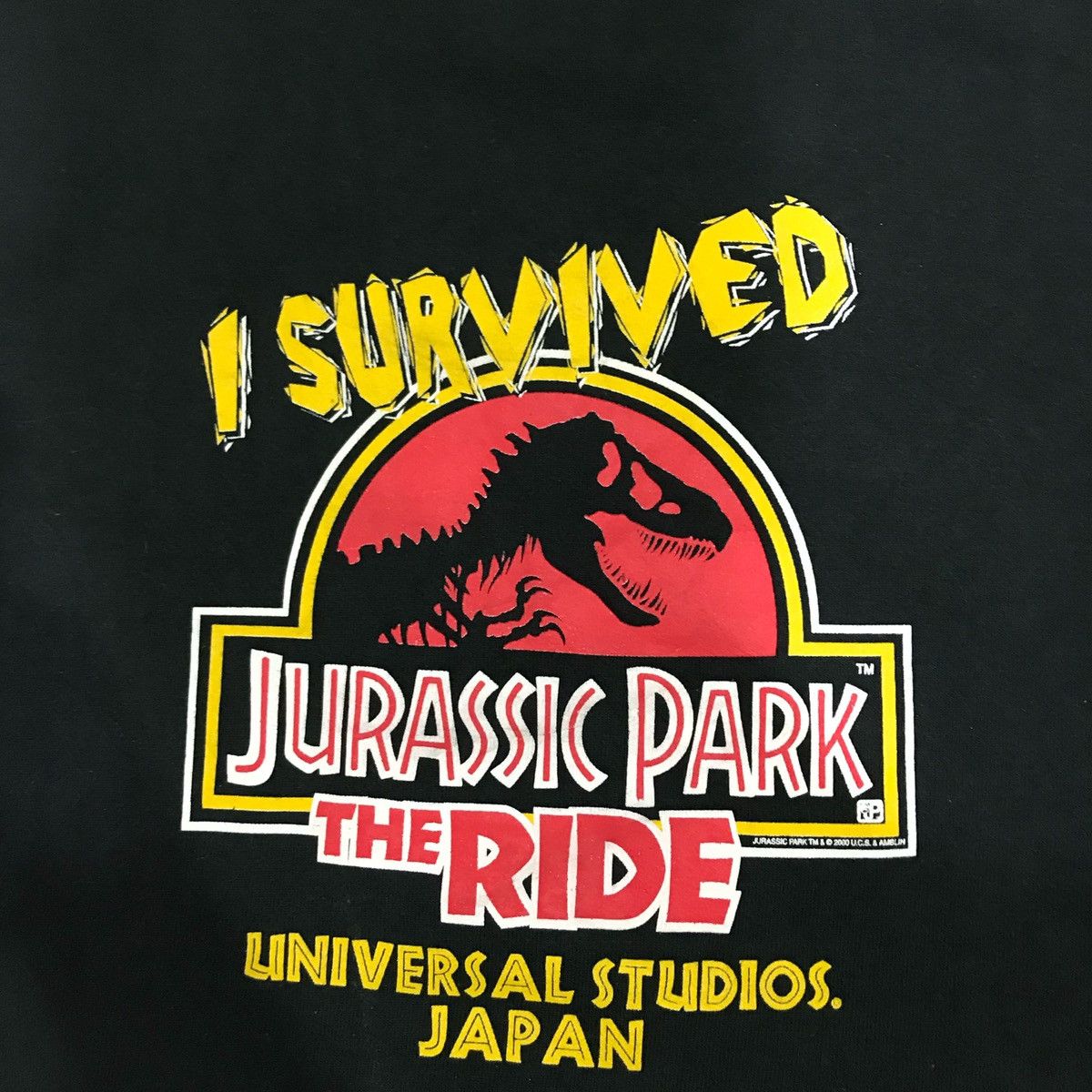 Japanese Brand Universal Studio Jurassic Park Sweatshirts Size Xl Size US XL / EU 56 / 4 - 9 Thumbnail