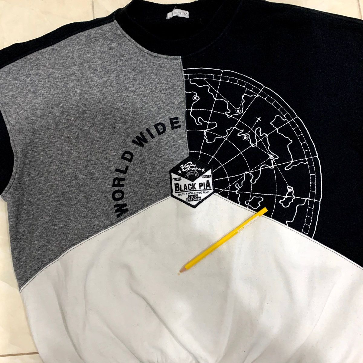 Designer × Japanese Brand × Vintage BLACK PIA Sweatshirt Size L Fits XL Size US XL / EU 56 / 4 - 7 Thumbnail