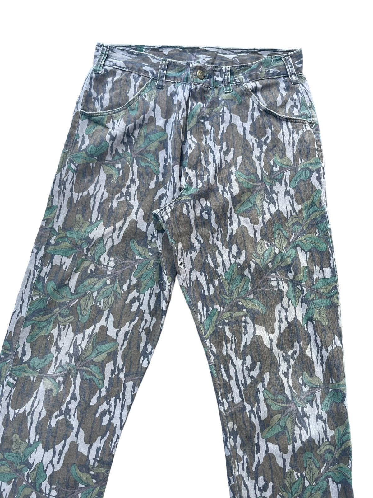 Mossy Oaks × Vintage Vintage 70’s Mossy Oak Hunting Camouflage Trouser Size US 30 / EU 46 - 2 Thumbnail