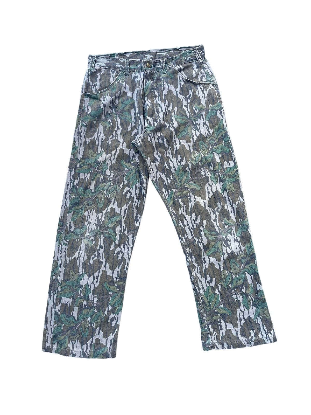 Mossy Oaks × Vintage Vintage 70’s Mossy Oak Hunting Camouflage Trouser Size US 30 / EU 46 - 1 Thumbnail