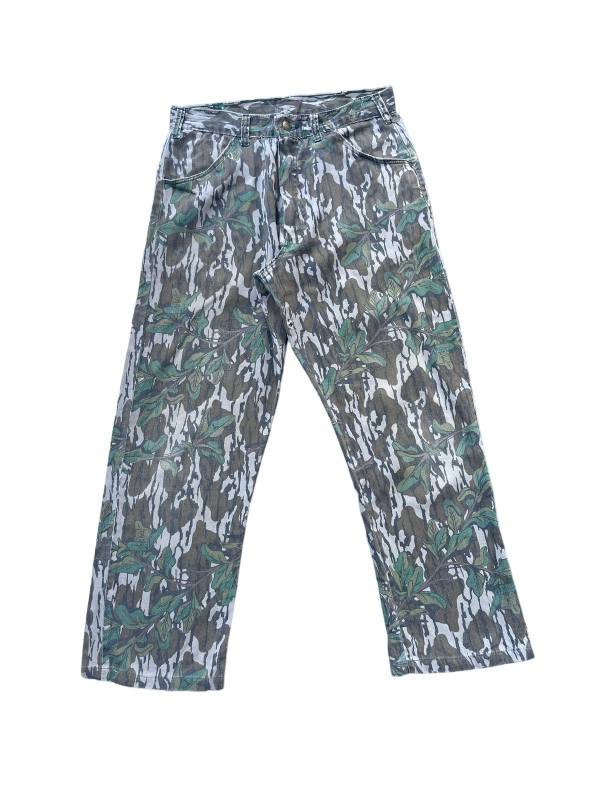 image of Vintage 70’S Mossy Oak Hunting Camouflage Trouser, Men's (Size 30)